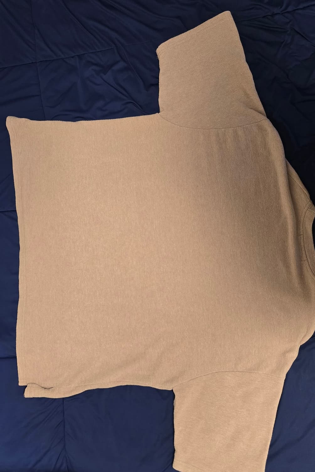 acon 아콘스튜디오 베이직 박스핏 분또 트임 반팔티셔츠 (베이지) 상품이미지7