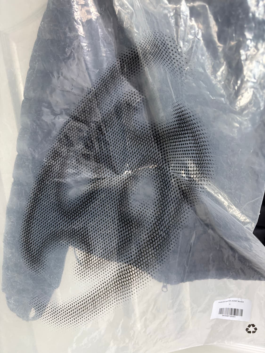 (3사이즈) 산산기어 패널드 푸퍼 자켓 블랙 - 24FW 상품이미지5