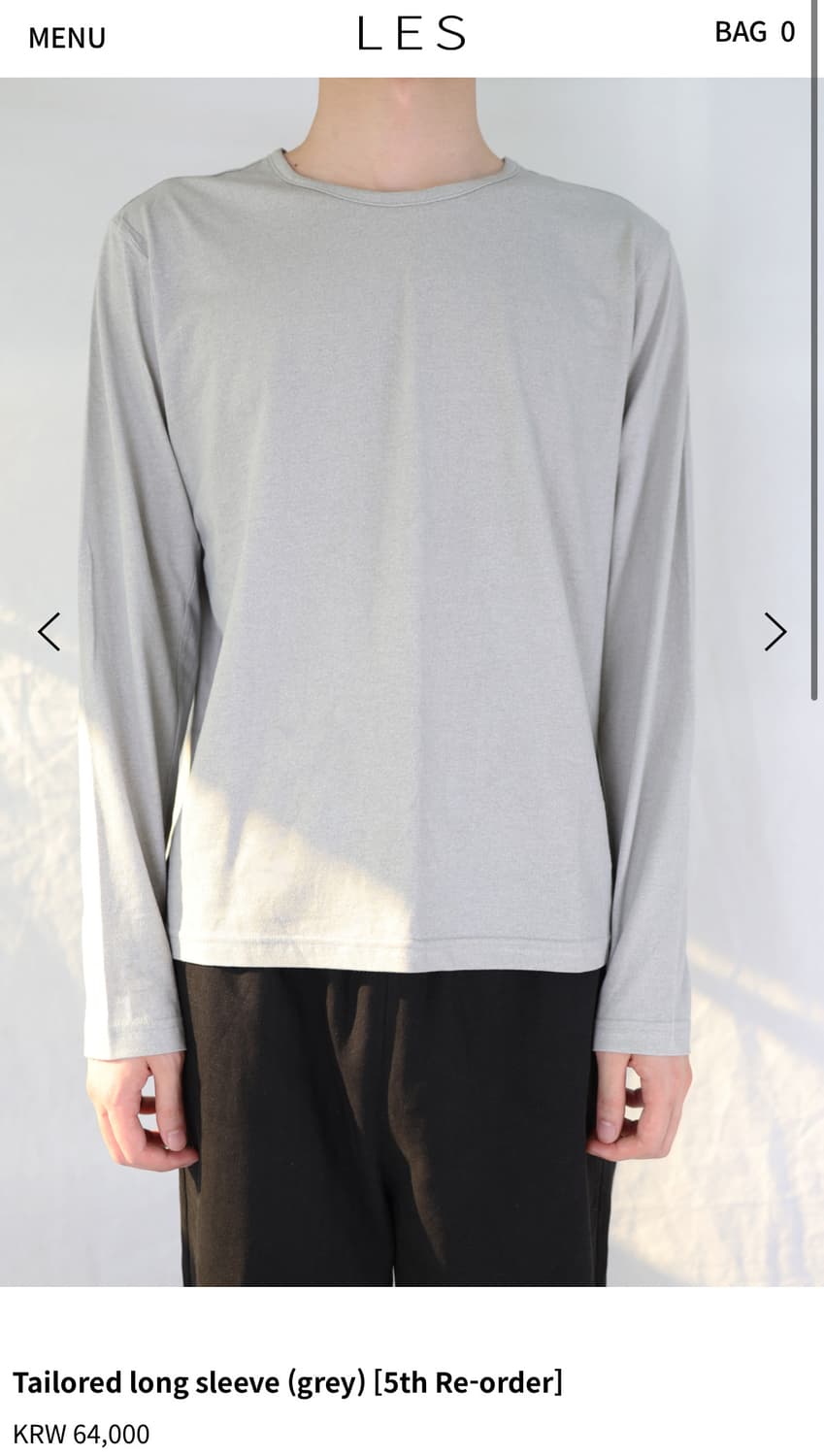 LES 롱슬리브 (1) 상품이미지1