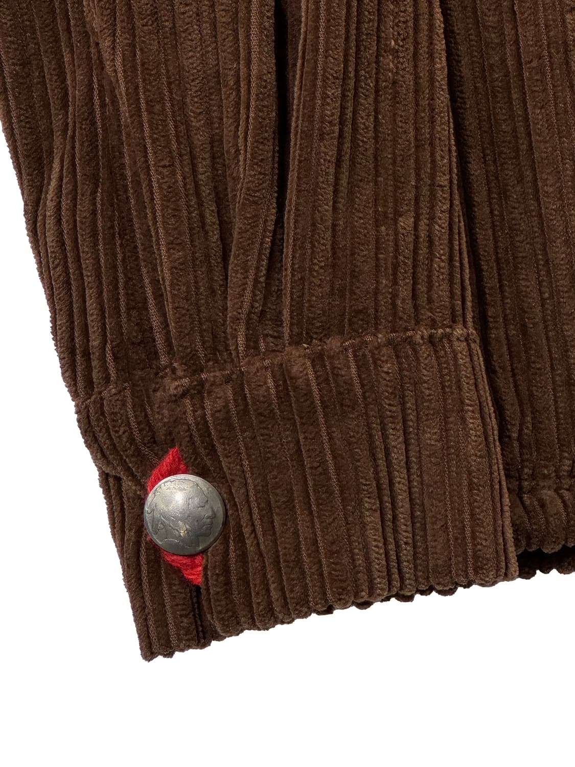 센티넬라 치마요 코듀로이 자켓 레드 브라운 상품이미지6