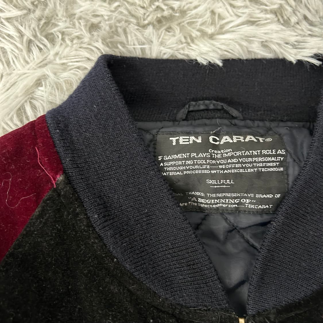 TEN CARROT 자수 스카쟌 점퍼 상품이미지8