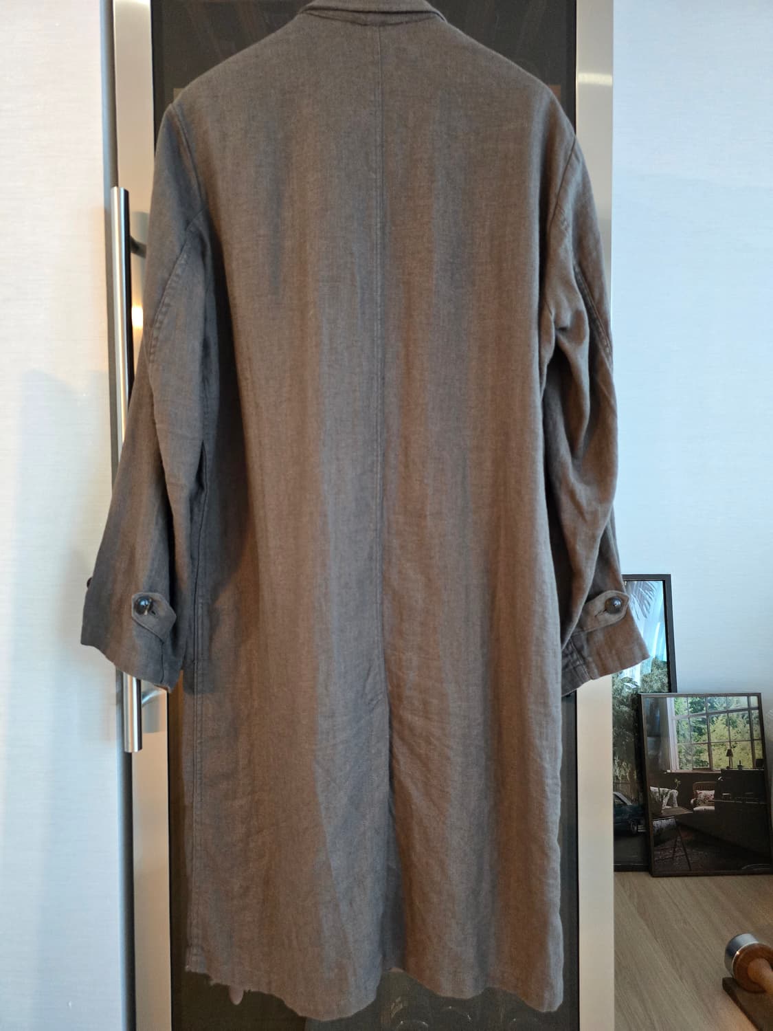 워드로브41 린렌 롱코트 L사이즈 입니다 상품이미지4