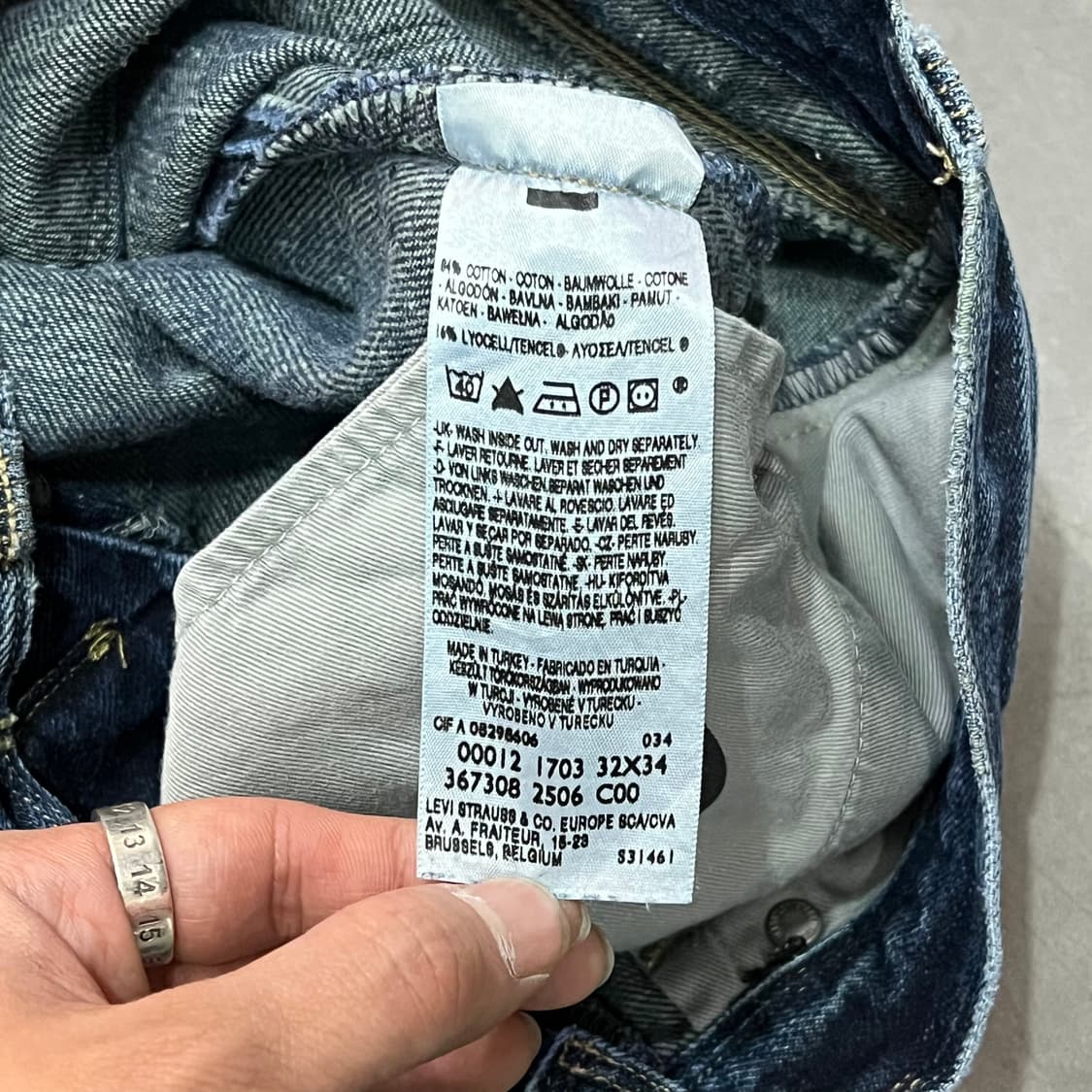  리바이스 엔지니어드진 데님 팬츠 y14681 상품이미지8