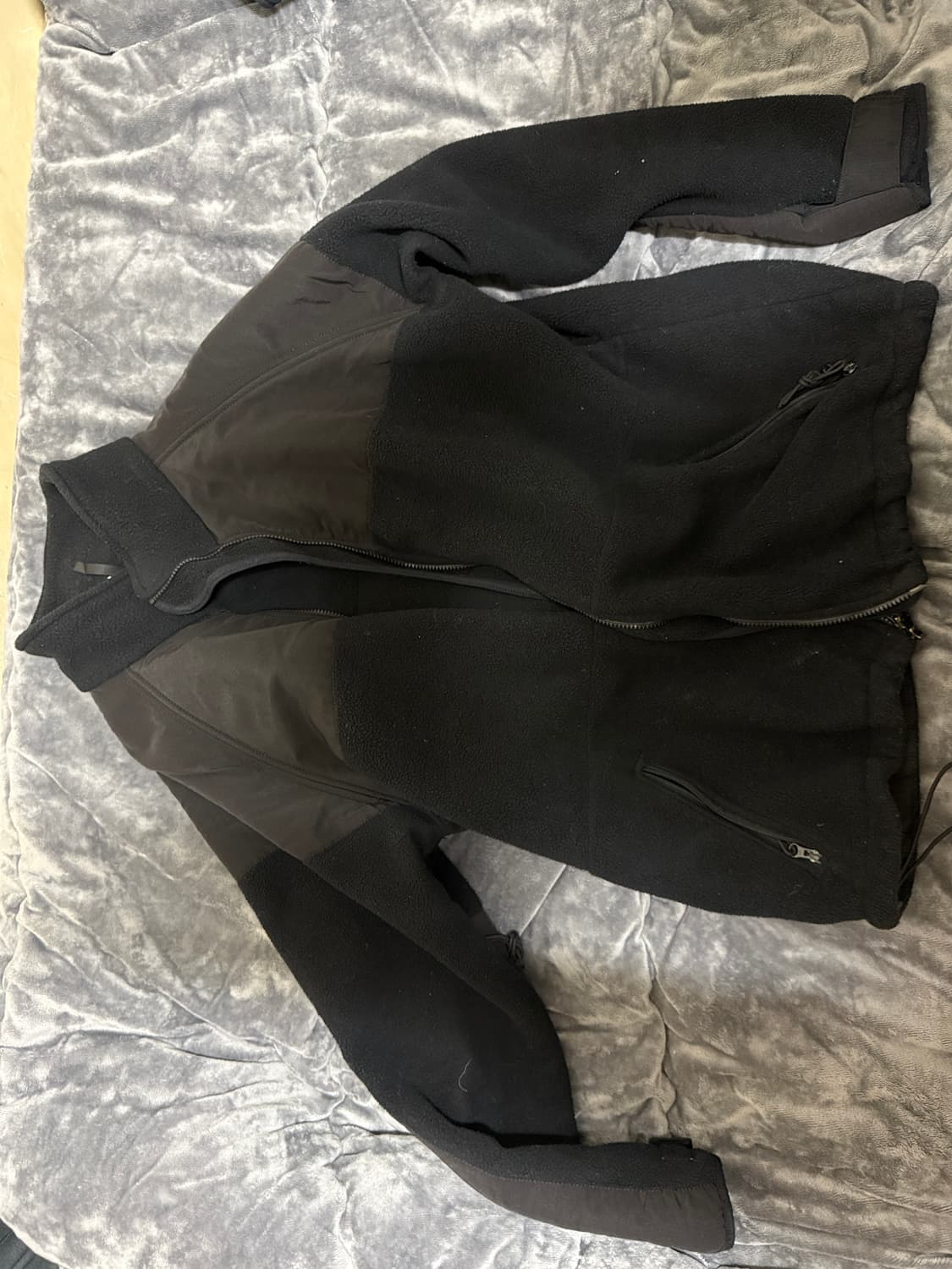 오리지널 미군 폴라텍 후리스 검정 카키팝니다 상품이미지1