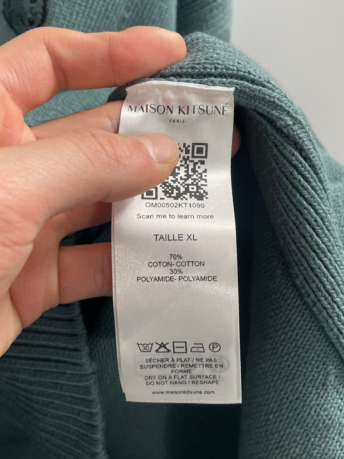 메종키츠네 볼드 폭스 헤드 가디건 (on.540) 상품이미지6