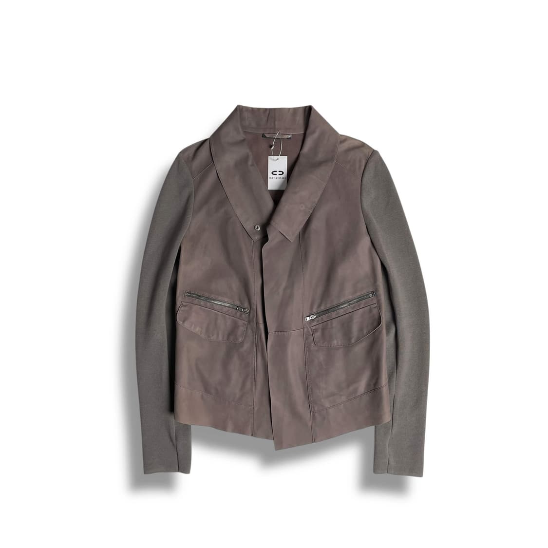 Sportmax 니트 슬리브 양가죽 자켓 상품이미지1