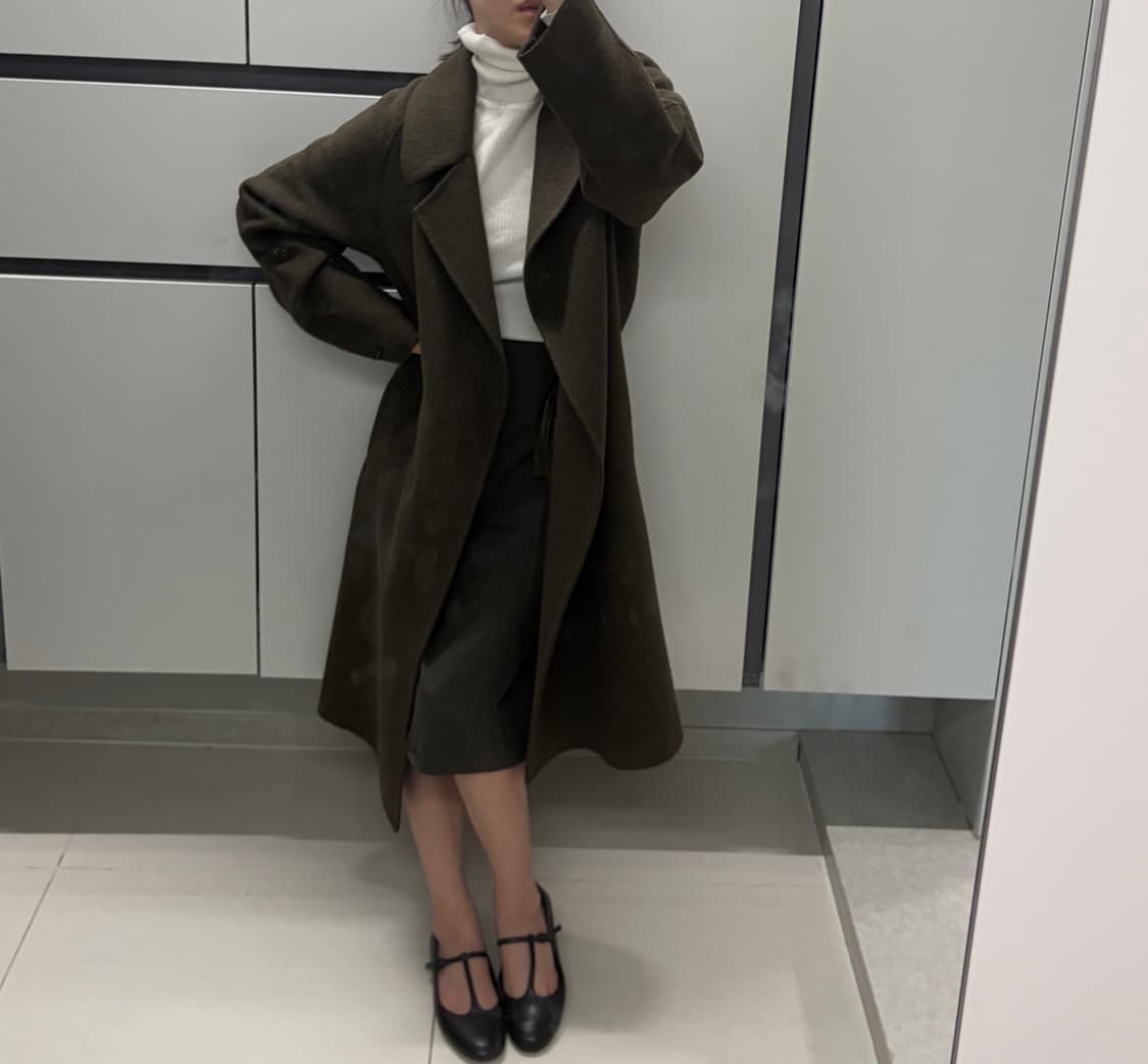 지고트 핸드메이드 울코트 상품이미지6