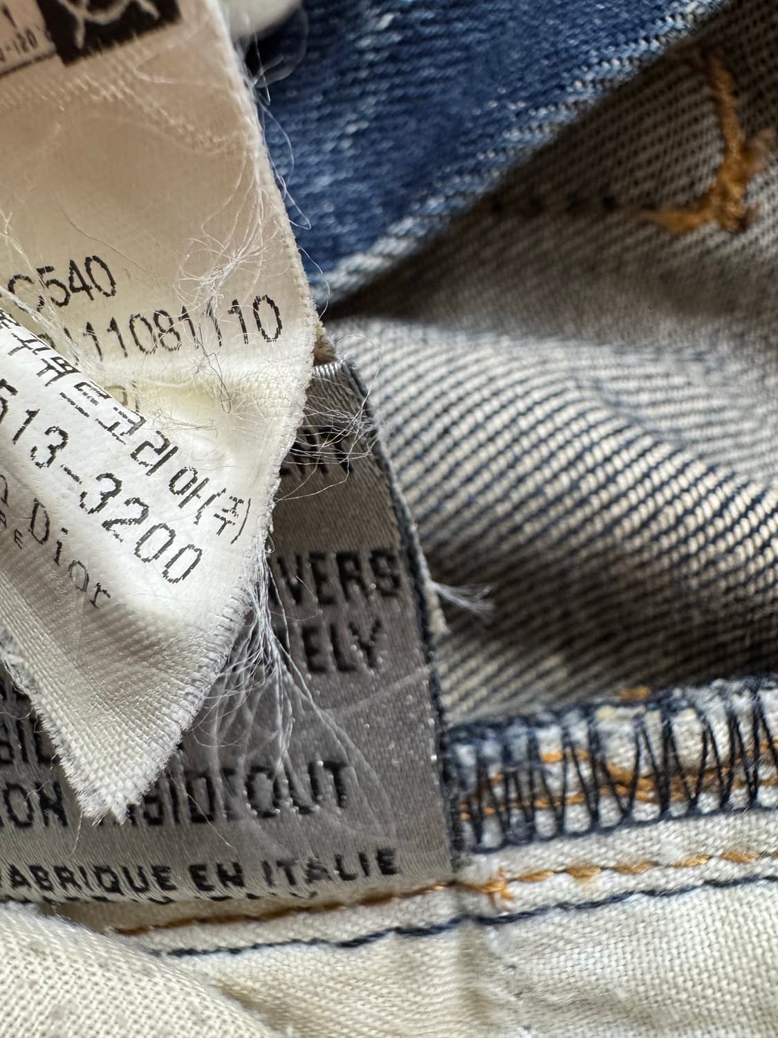 디올 옴므 09 언더마이카 진 상품이미지5