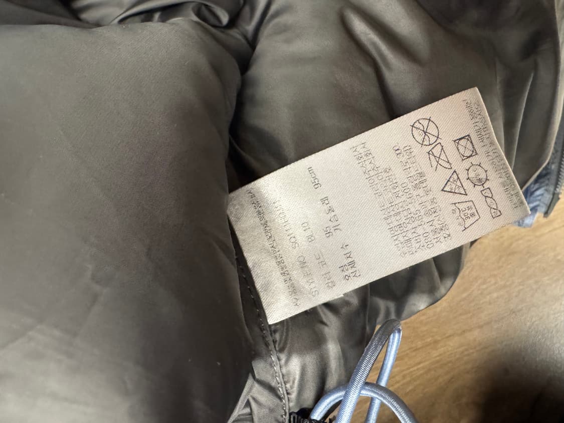 [M]데상트 x 자운드 얼터레인 다운 자켓 스톰 블루 상품이미지9