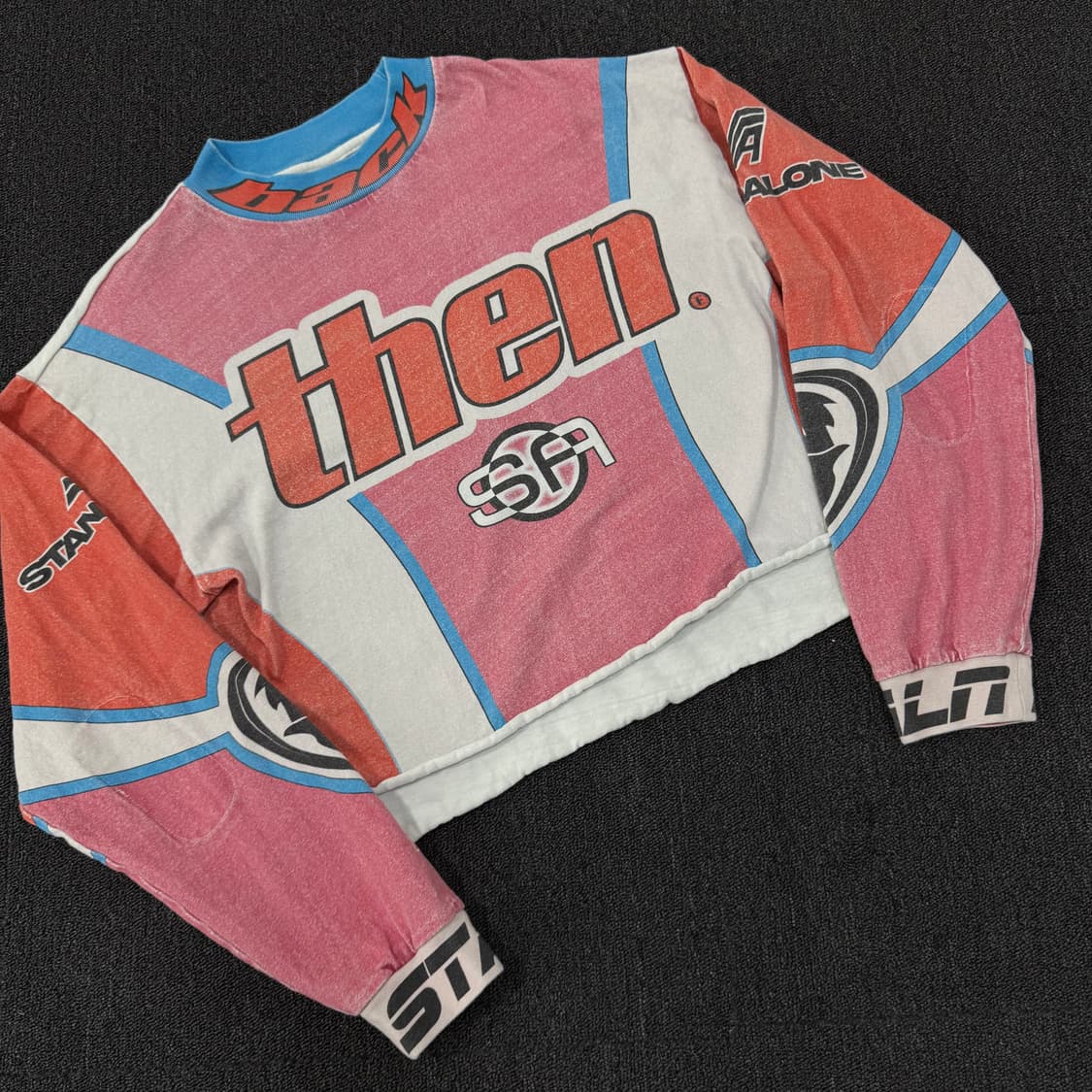 스탠드얼론 THEN RACING PRINT L/S 티셔츠  상품이미지3