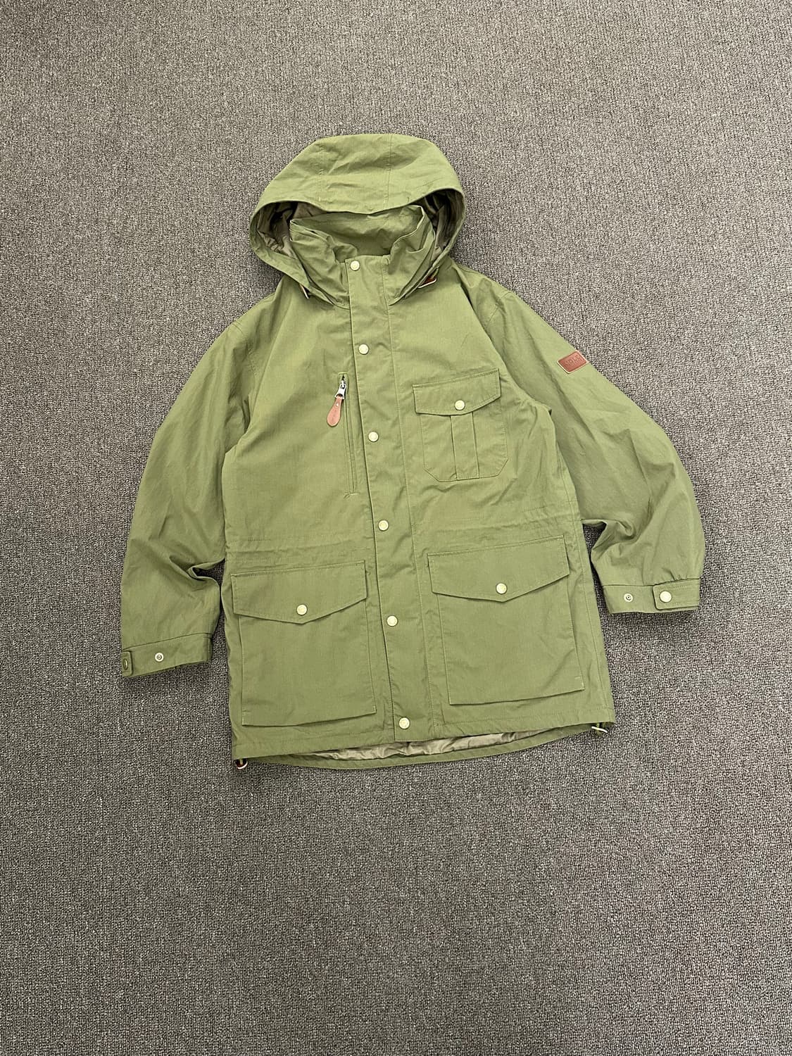 L)AIGLE vintage 후드 야상 자켓 상품이미지1