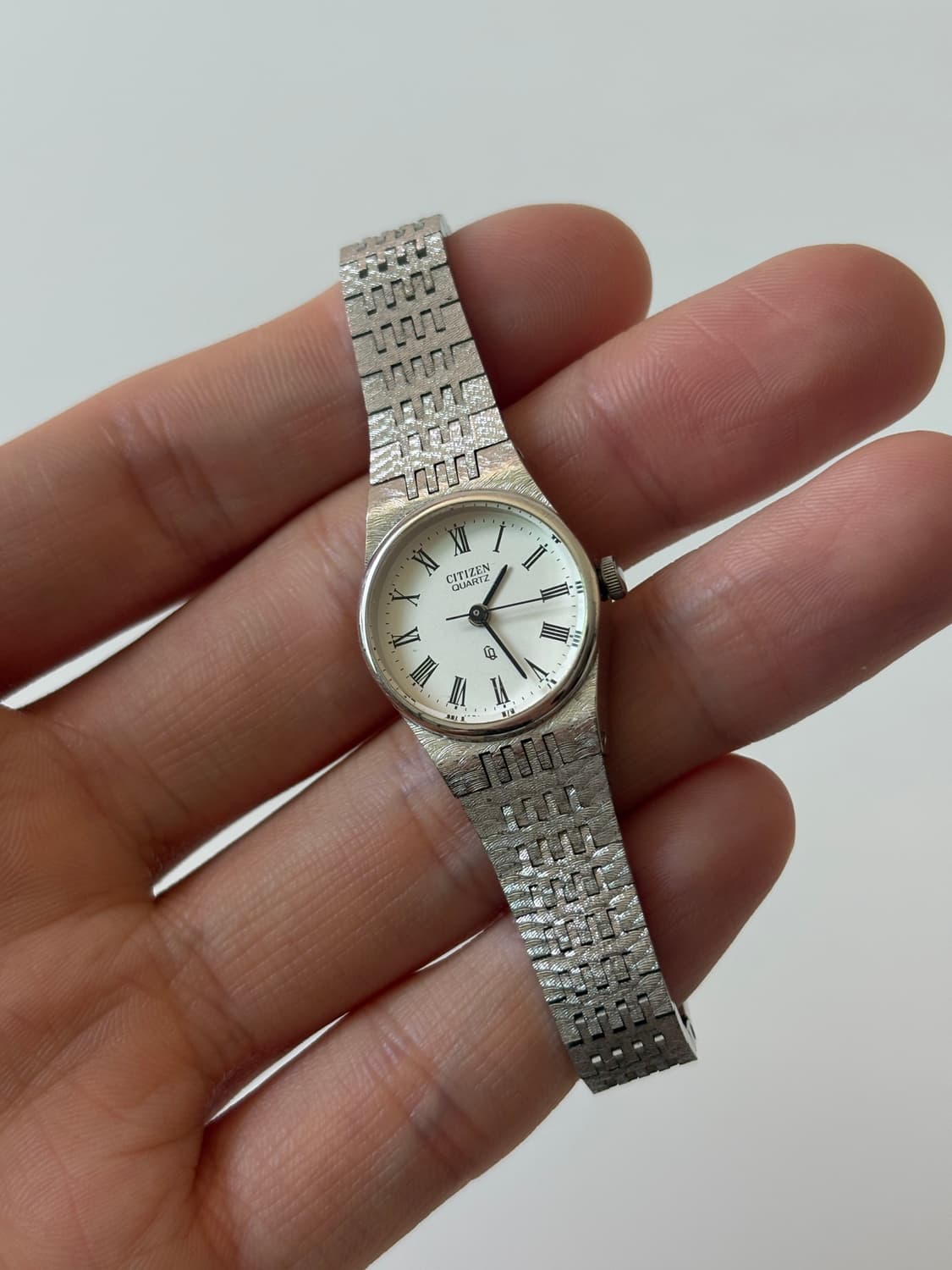 1970s CQ Roman Texture Ladies Quartz 상품이미지2