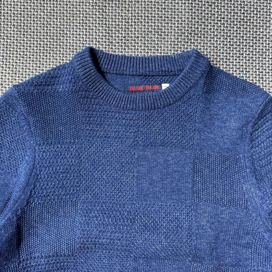 블루 블루 니트 블루 ( 100/OLD-8315 ) 상품이미지2
