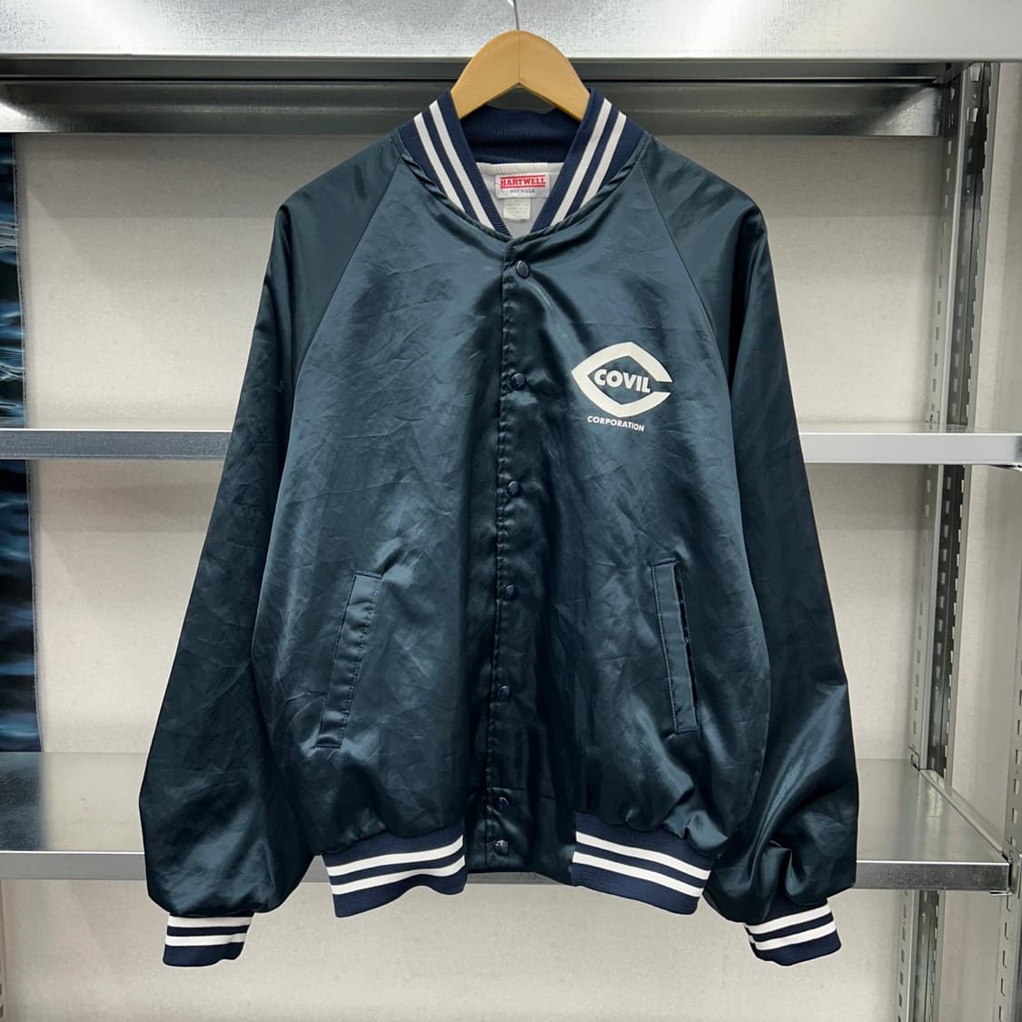 (L)90's HARTWELL USA 바시티자켓-Y355 상품이미지1