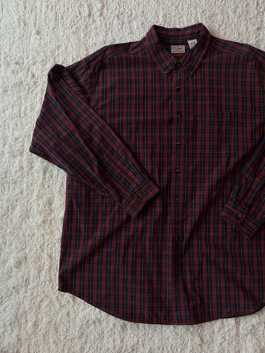 LL BEAN 엘엘빈 체크셔츠 상품이미지3