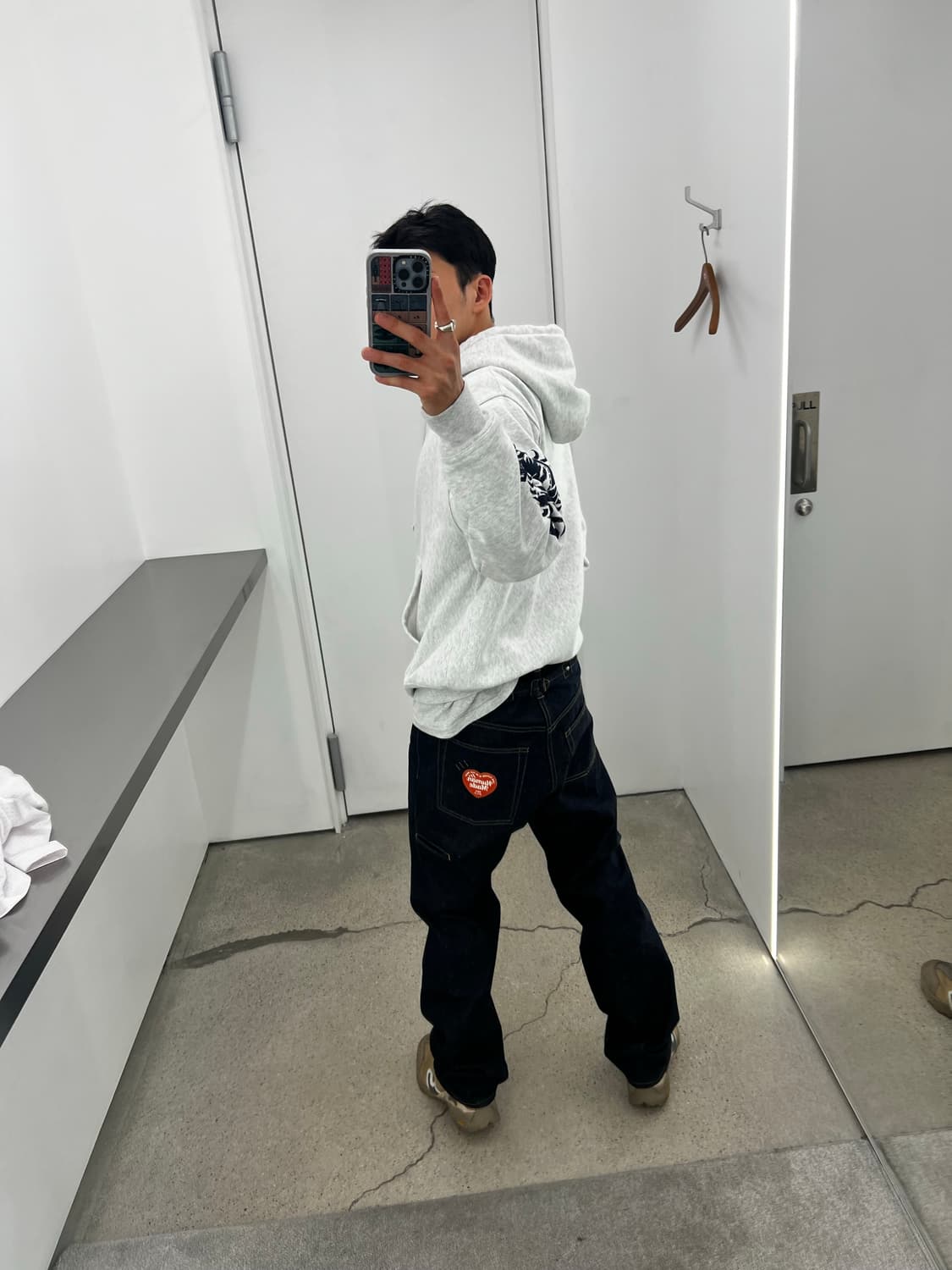 스투시 드래곤 후드집업 M 상품이미지3