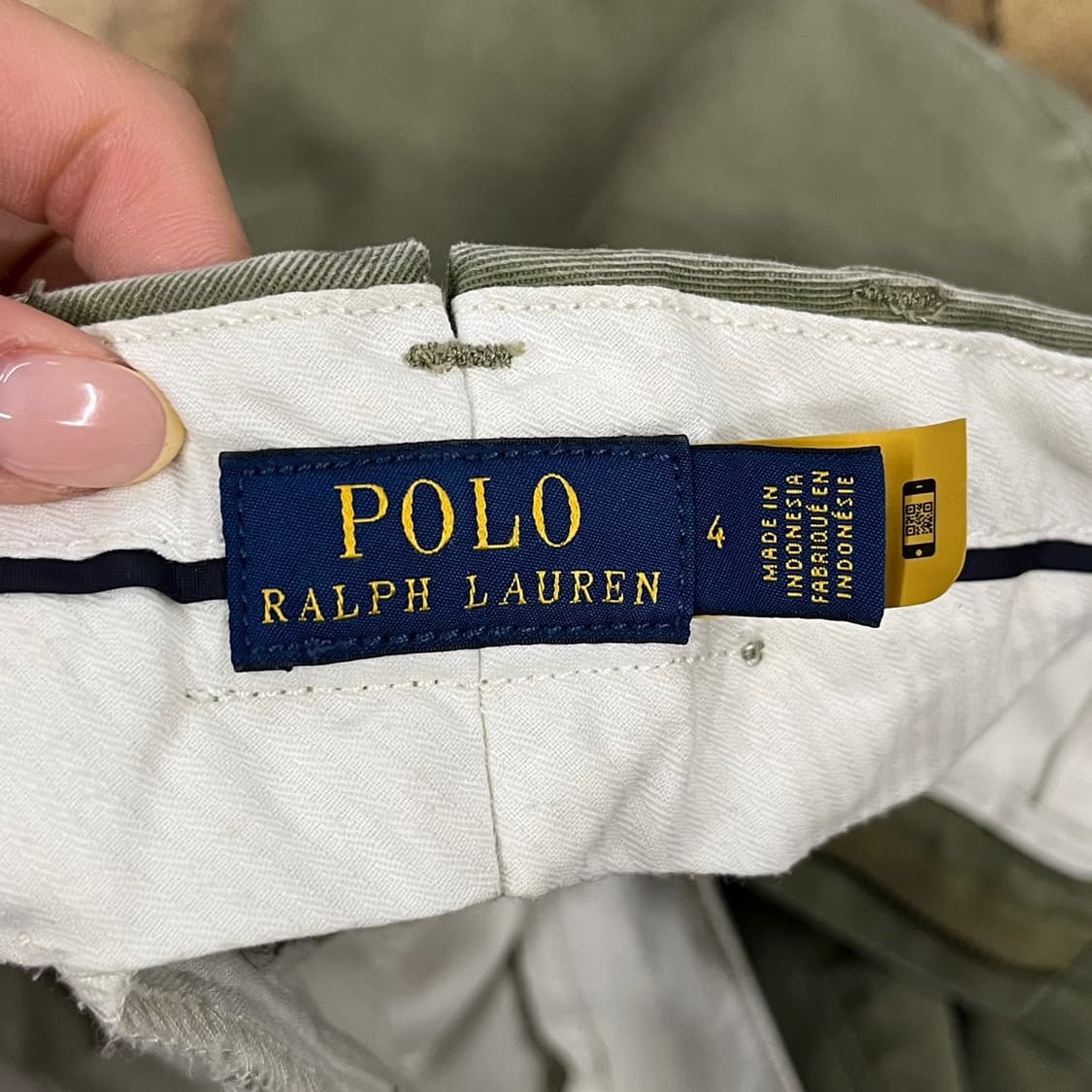 [정품/4] 폴로 랄프로렌 카키색 바지 b19 상품이미지4