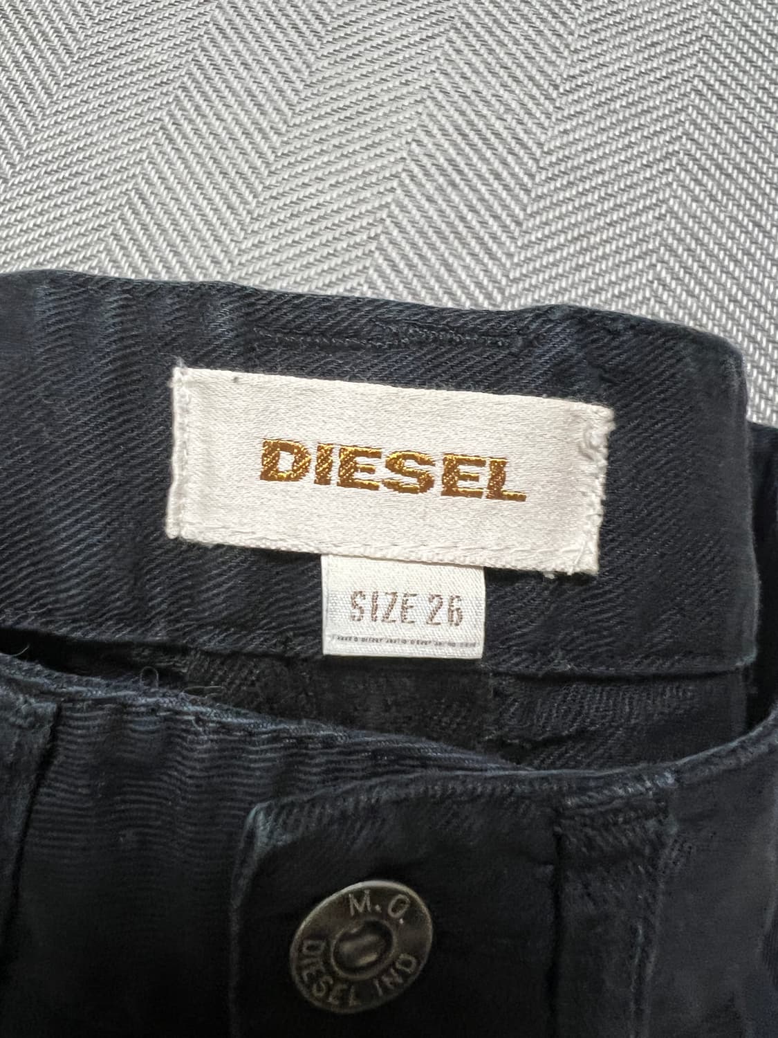 DIESEL 디젤 블랙 데님 팬츠 정품 상품이미지3