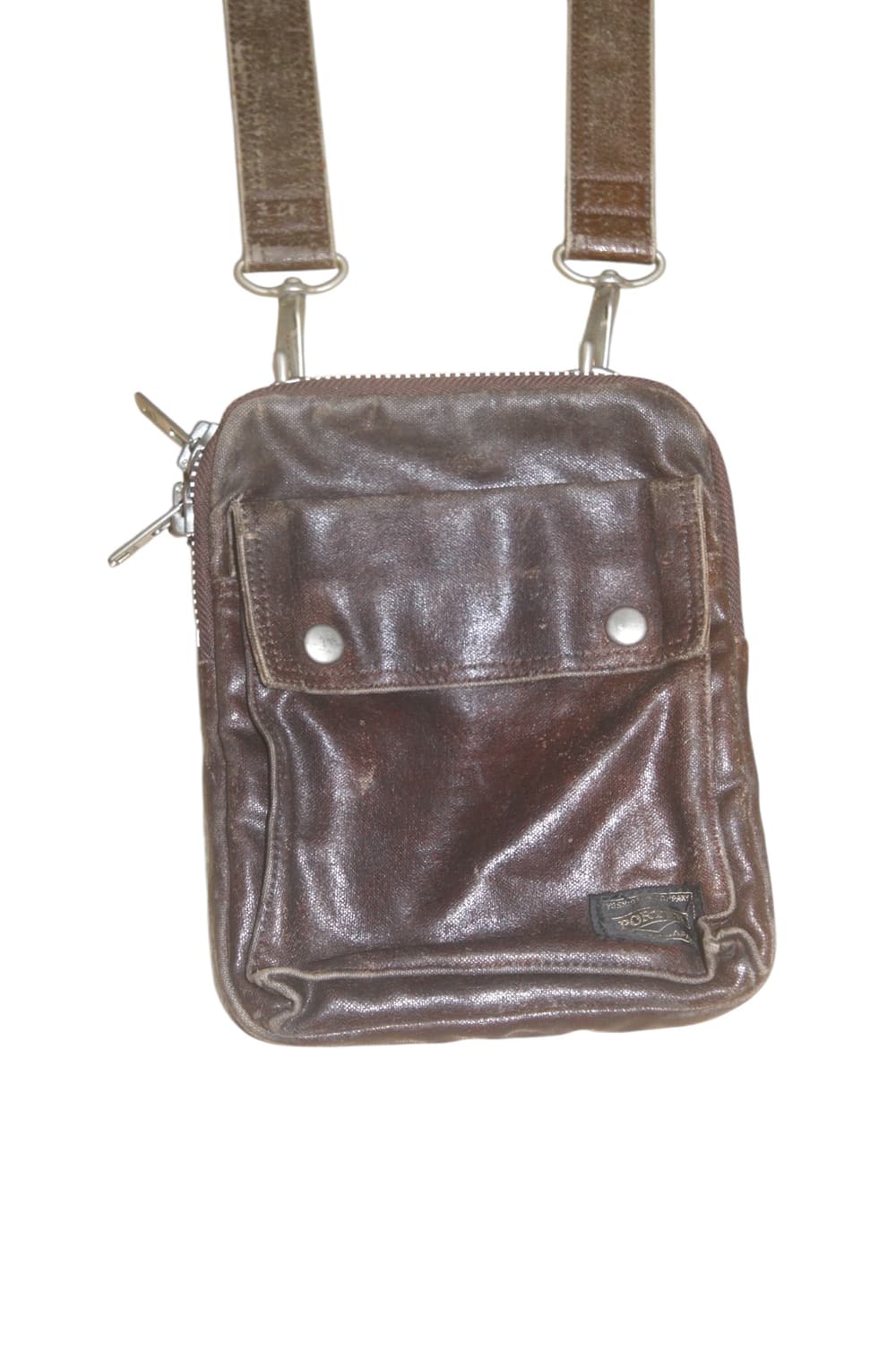 요시다 포터 빈티지 워싱 코티드 프리스타일 크로스백 상품이미지5