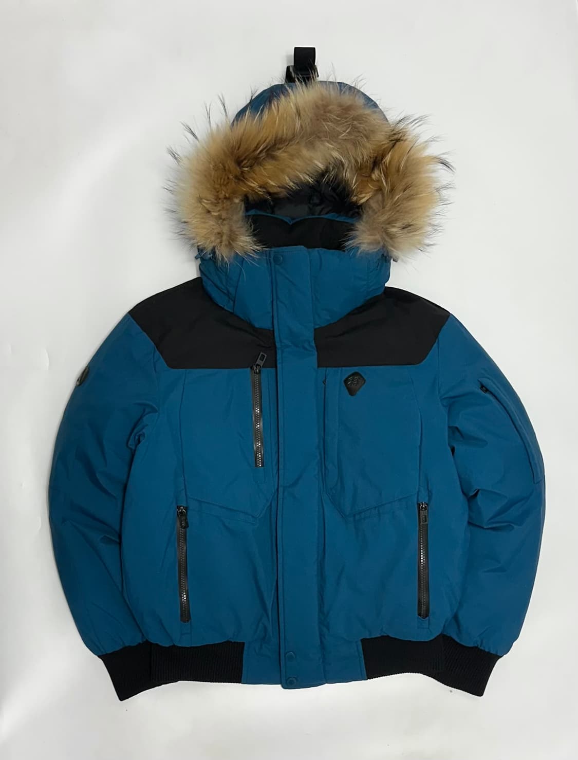 코오롱 윈드스토퍼 퍼 구스다운 패딩 보머자켓 상품이미지3