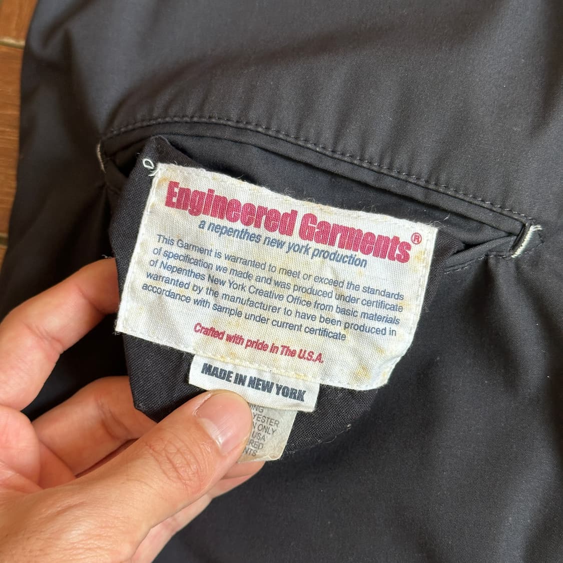 Engineered garments reversible vest 상품이미지7