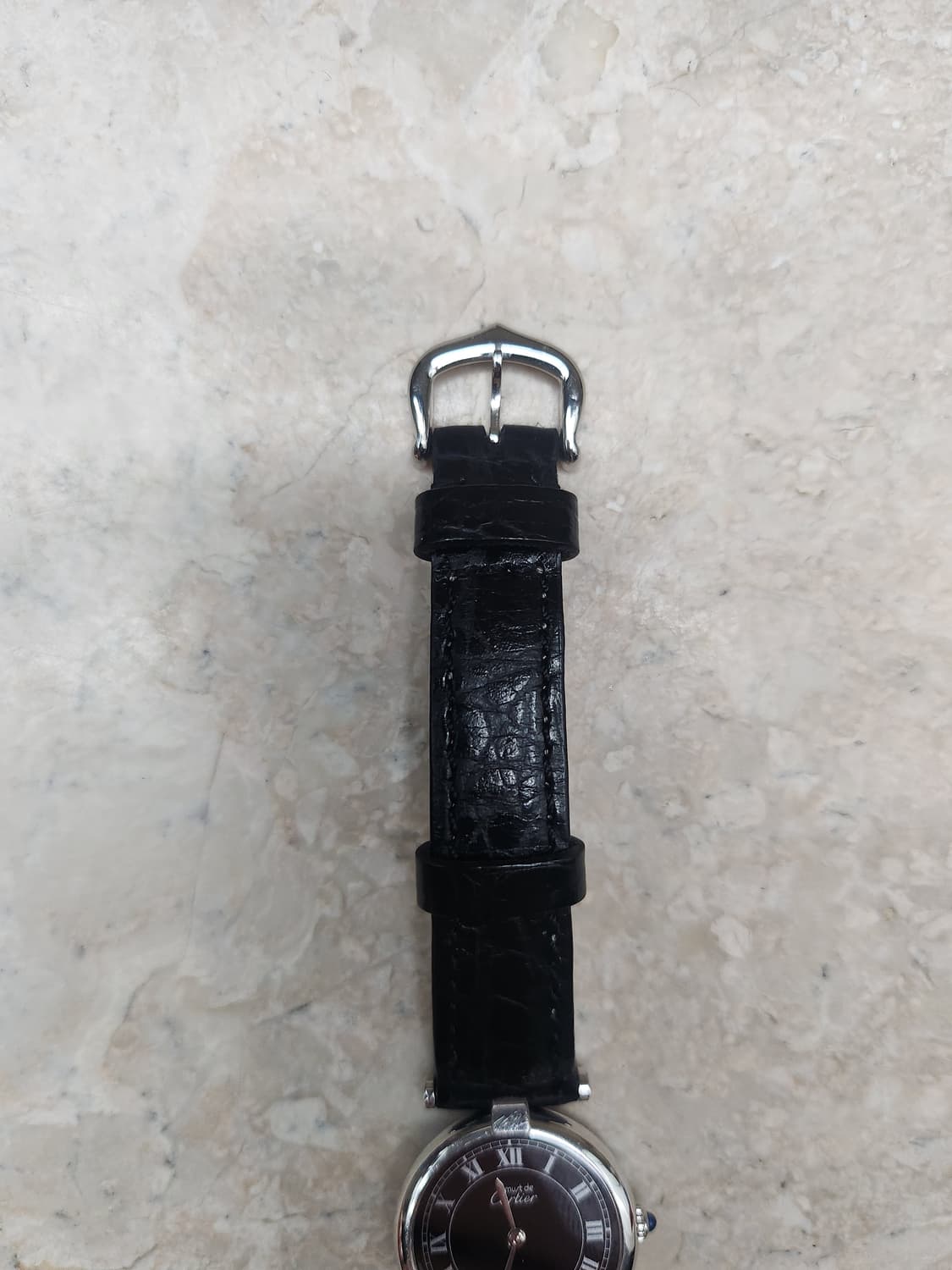 까르띠에 정품 여성시계 검정다이얼 희귀템 상품이미지6