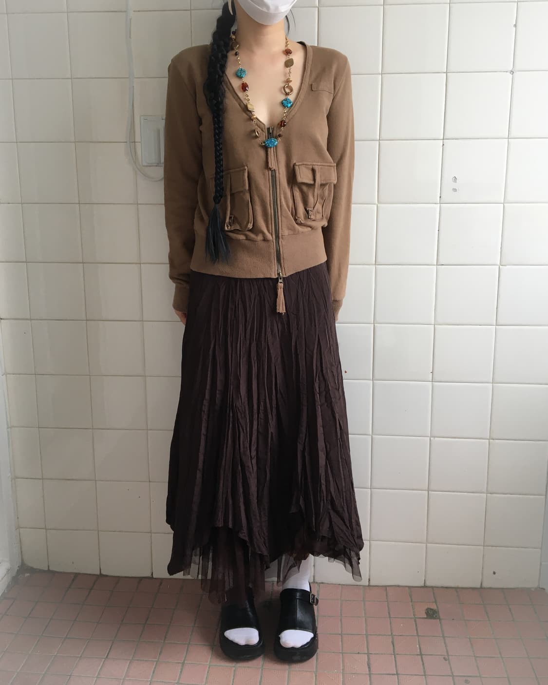 Pocket point cotton zip up 상품이미지6