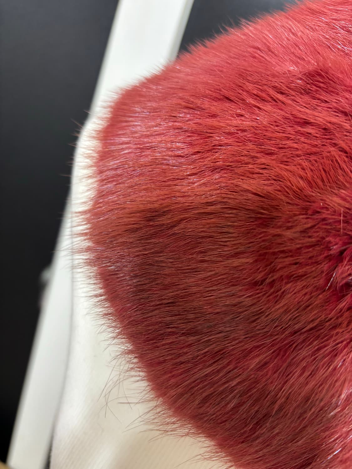 천연 밍크퍼 방울 카라/상태최상 상품이미지3