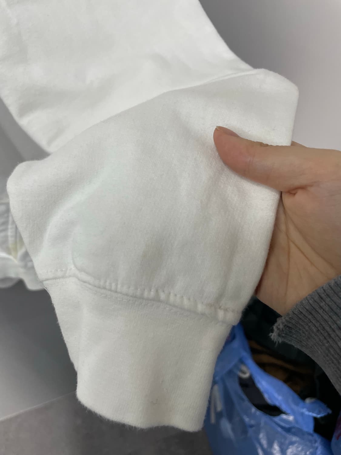 안티소셜소셜클럽 17AW JAV 화이트 후드티 H2608 상품이미지5