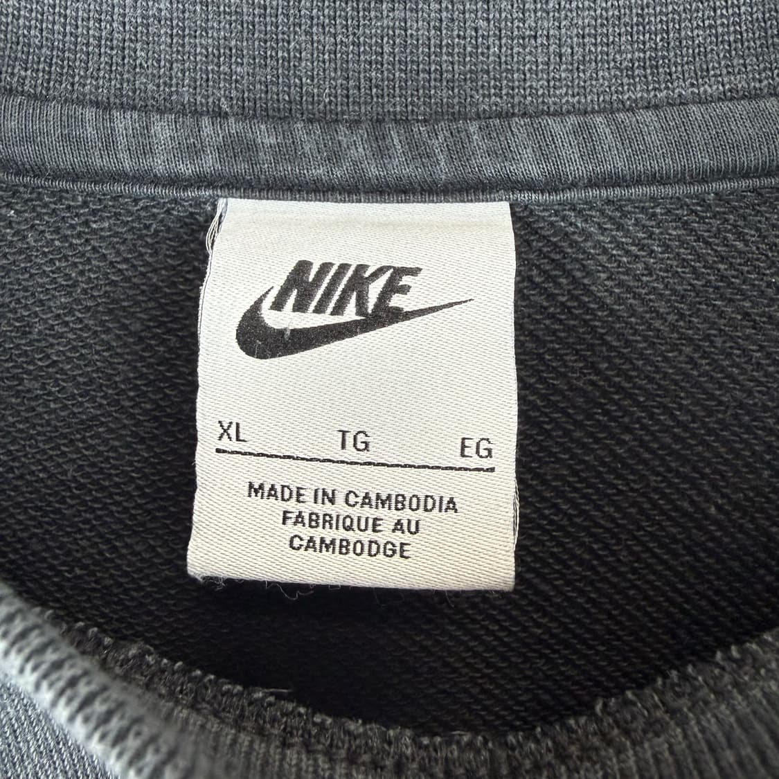 XL) 나이키 퓨추라 맨투맨 블랙 상품이미지3