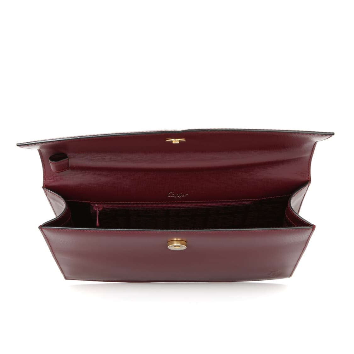 까르띠에 클러치 스트랩 파우치 맨스백 버건디 루비 상품이미지10