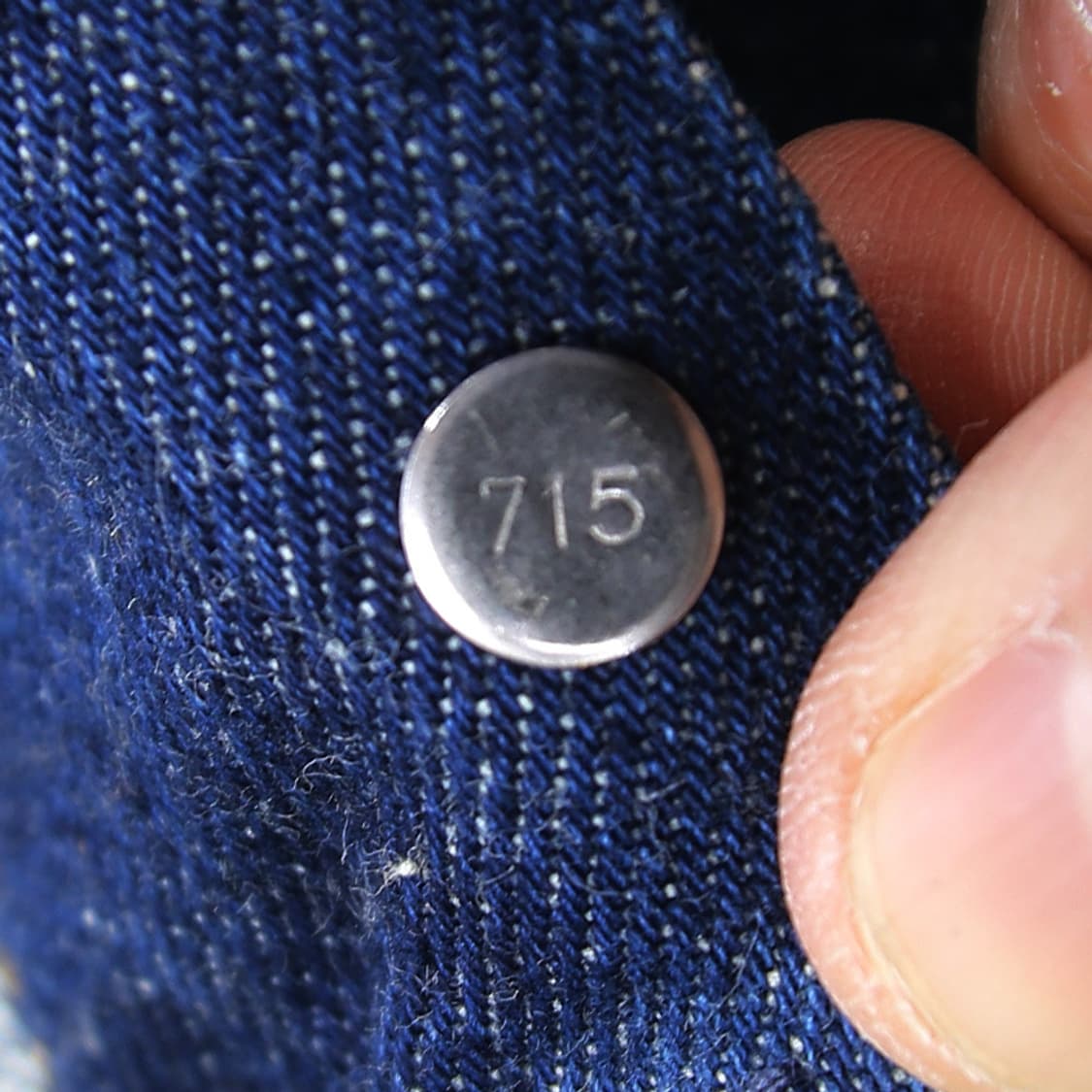 (착용컷) 90's 리바이스 70505-0217 데님 트러커 자켓 95 상품이미지8