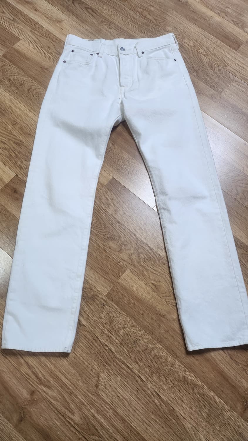 리바이스 501 화이트 데님 상품이미지1