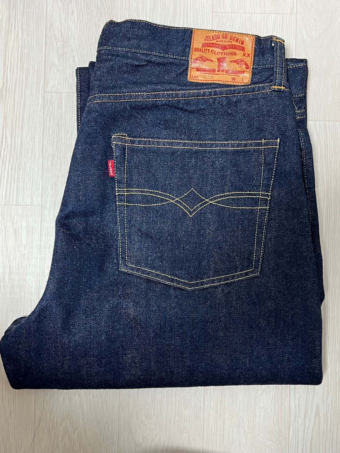 제라도 313XX 55 DENIM PANTS (Indigo) 상품이미지6