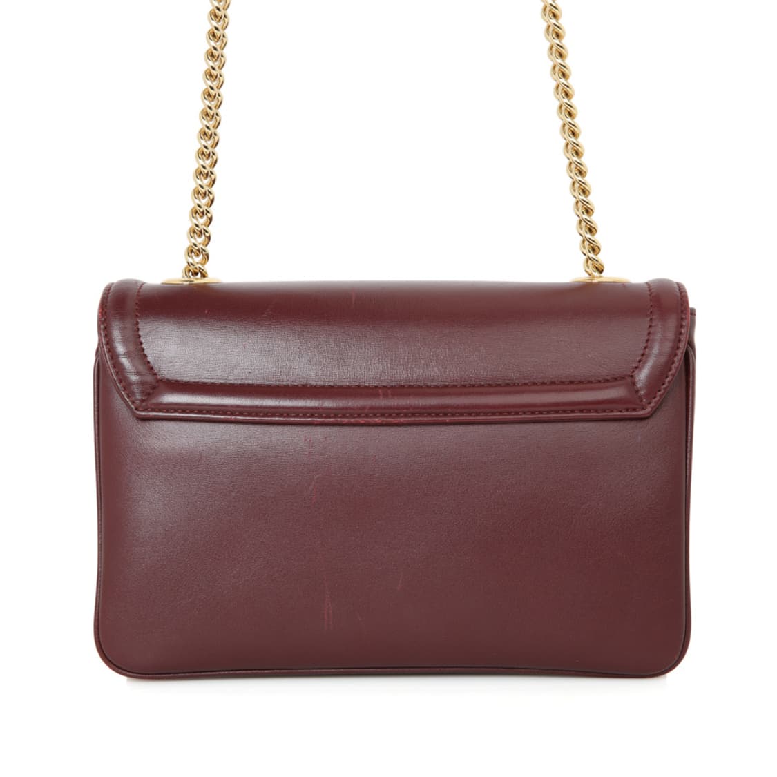 구찌 주미 타이거 체인 크로스 미니숄더백 버건디 537243 상품이미지5