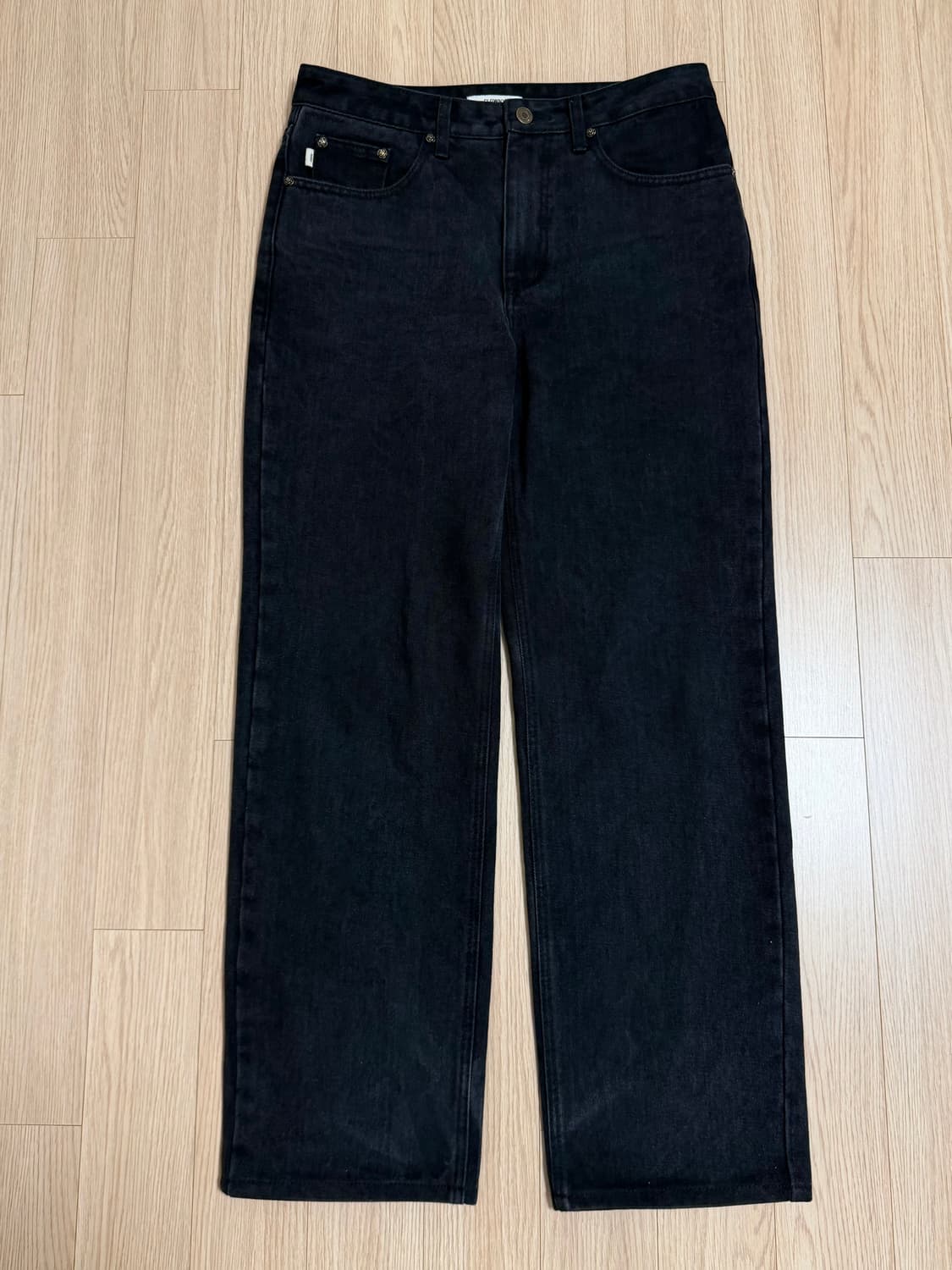 글로니(glowny) 제인진 JANE JEANS BLACK 블랙 S 상품이미지3