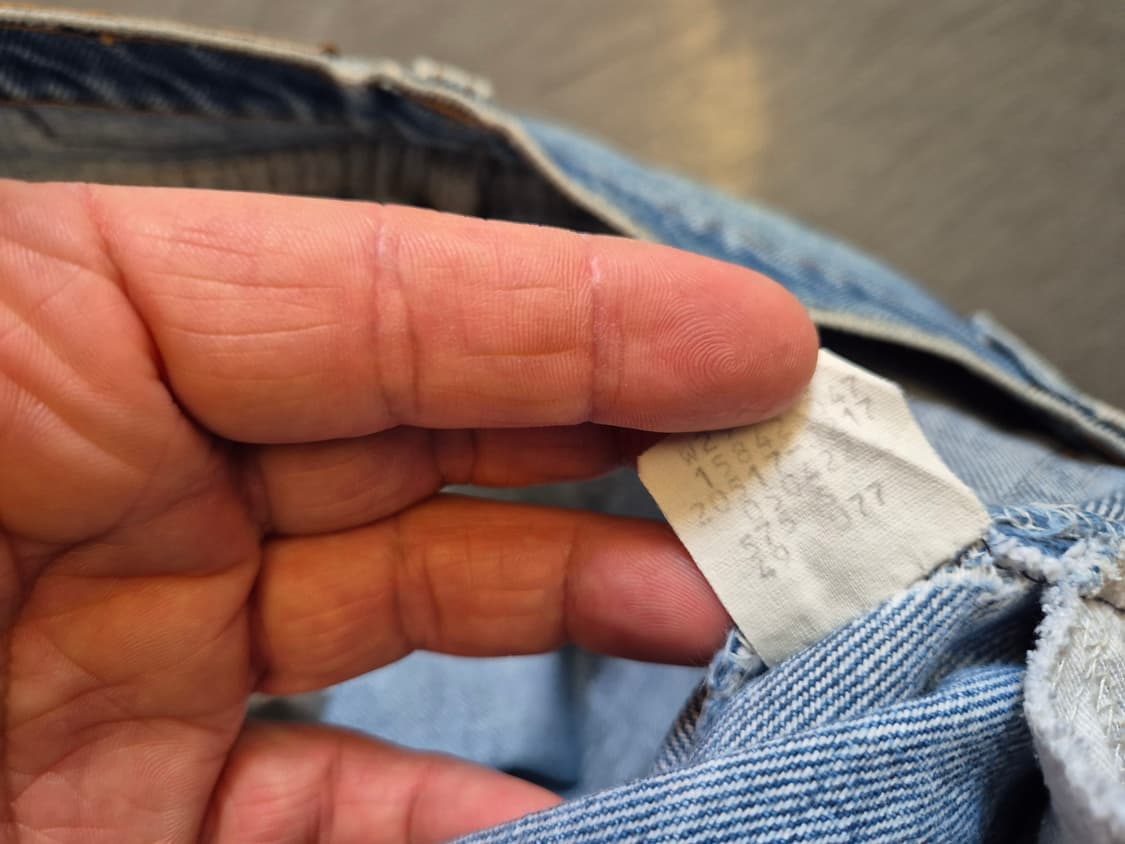 80s Levi's 517 오렌지탭 부츠컷 데님 팬츠 상품이미지9