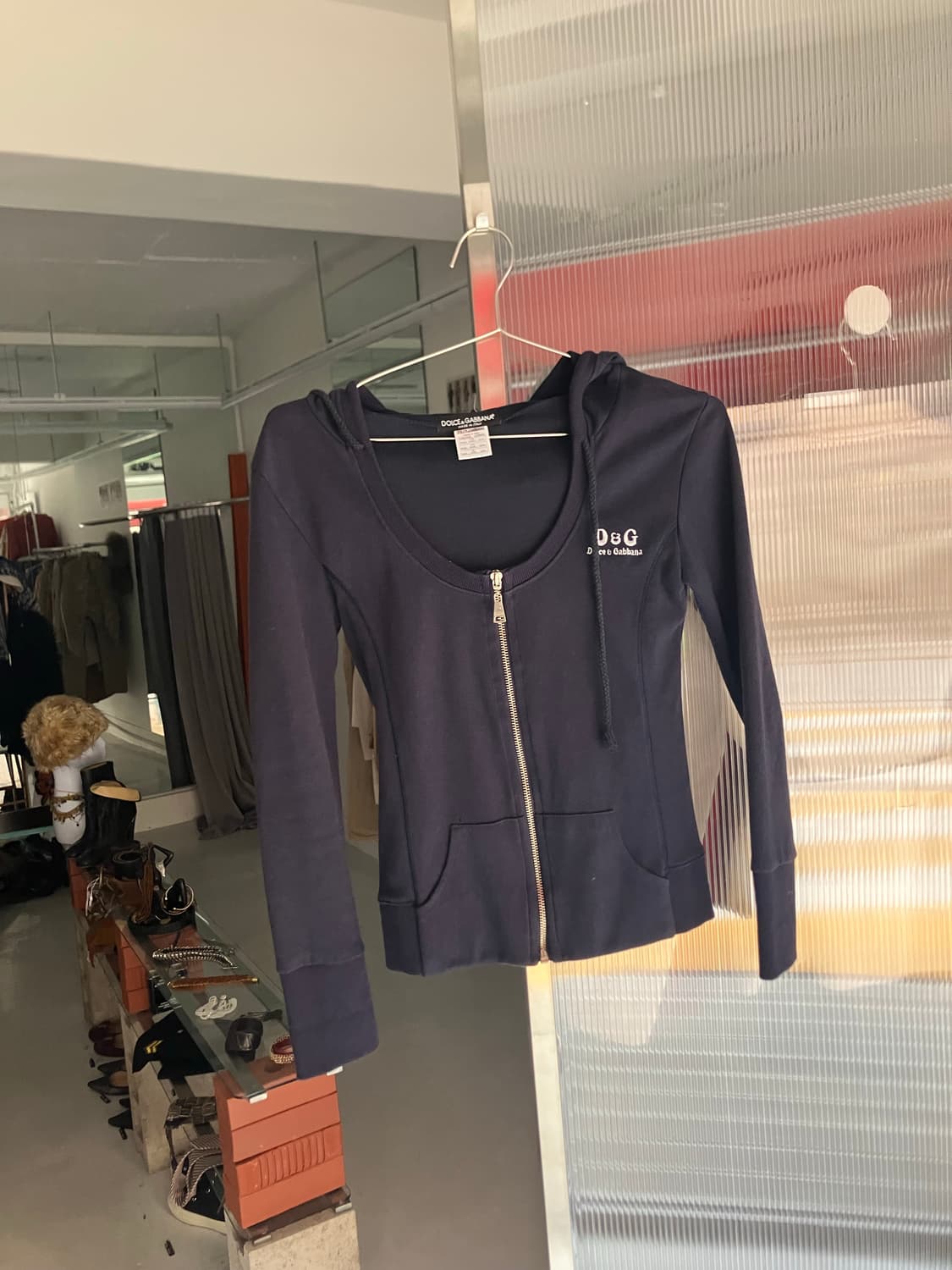 돌체앤가바나 라운드넥 후드집업 상품이미지1