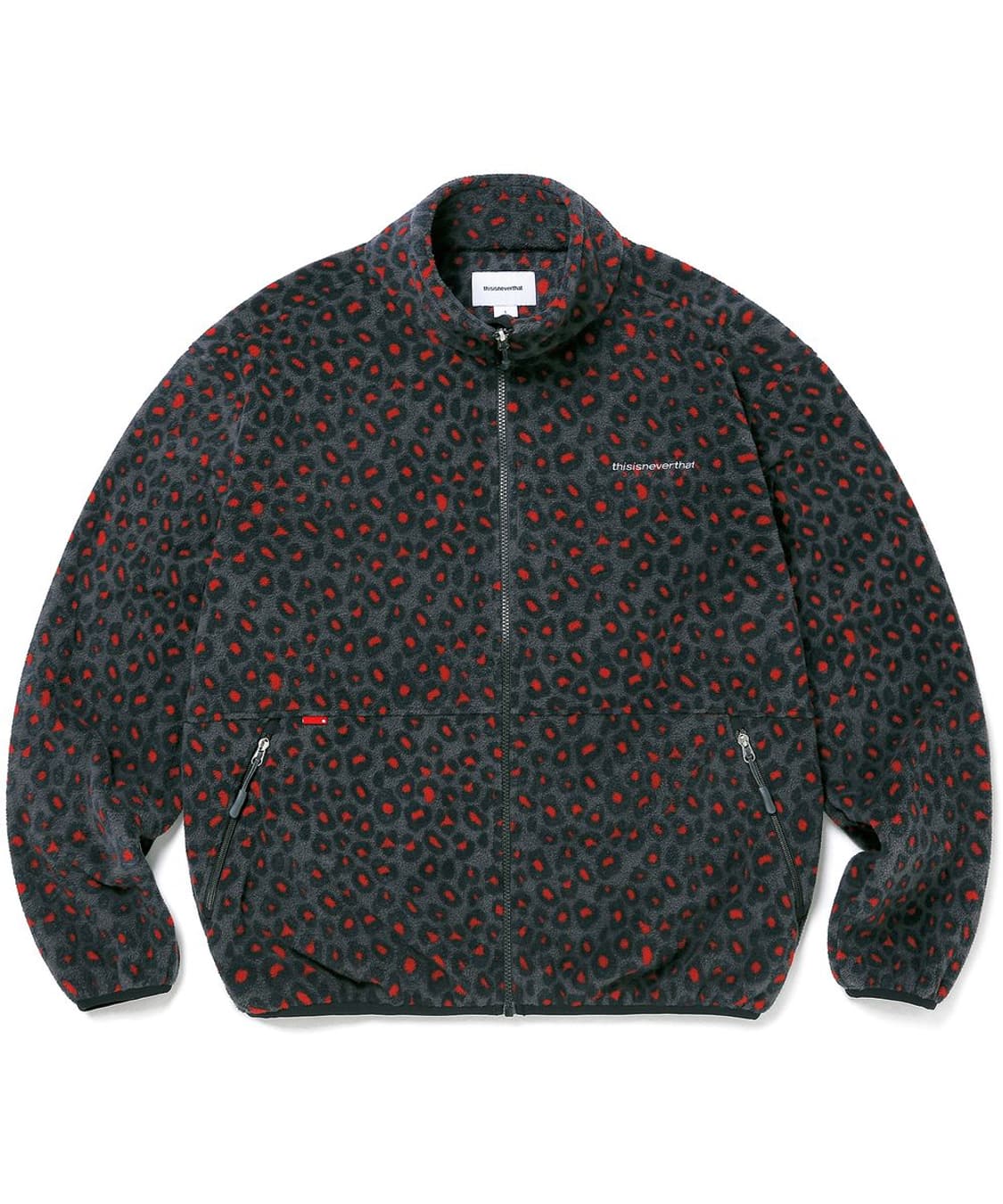 Thisisneverthat FleeceJacket Red Leopard 상품이미지1
