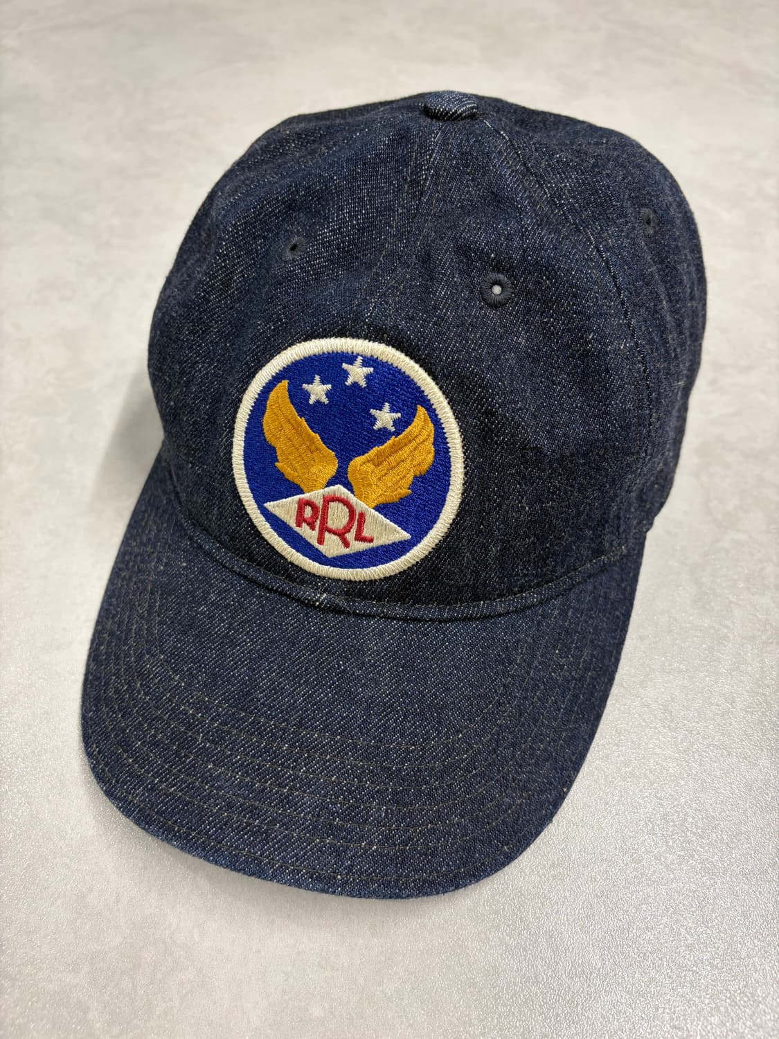 더블알엘 RRL 윙로고  데님 볼캡 상품이미지1