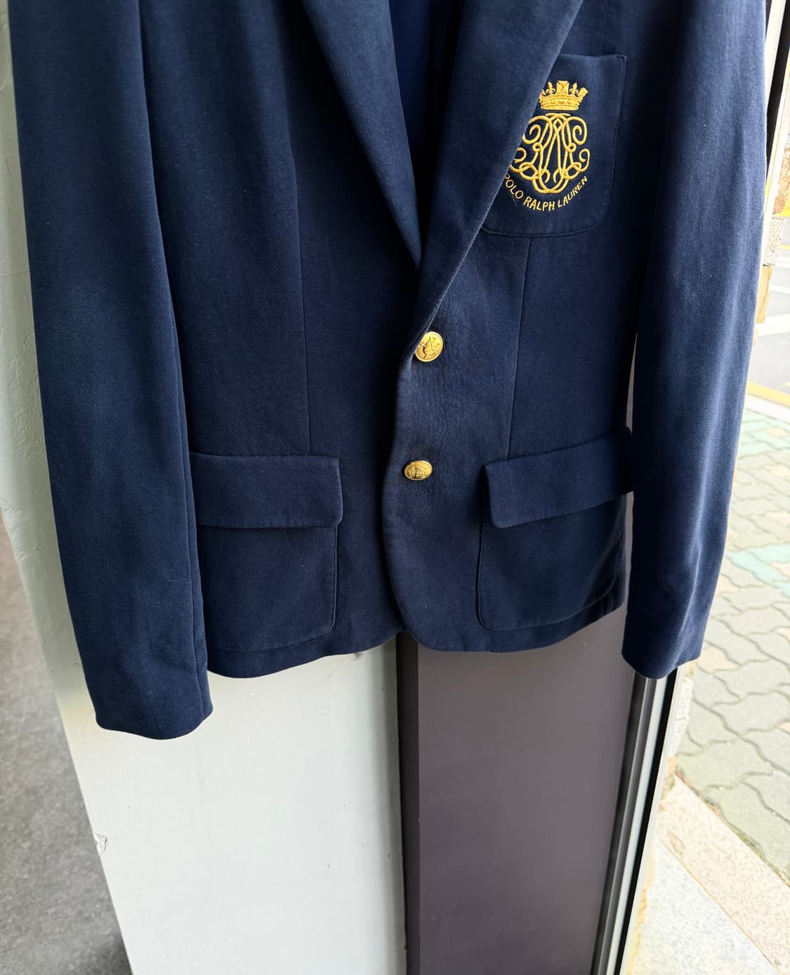 4/ 폴로랄프로렌 로고 크레스트 스웻 블레이저 상품이미지4