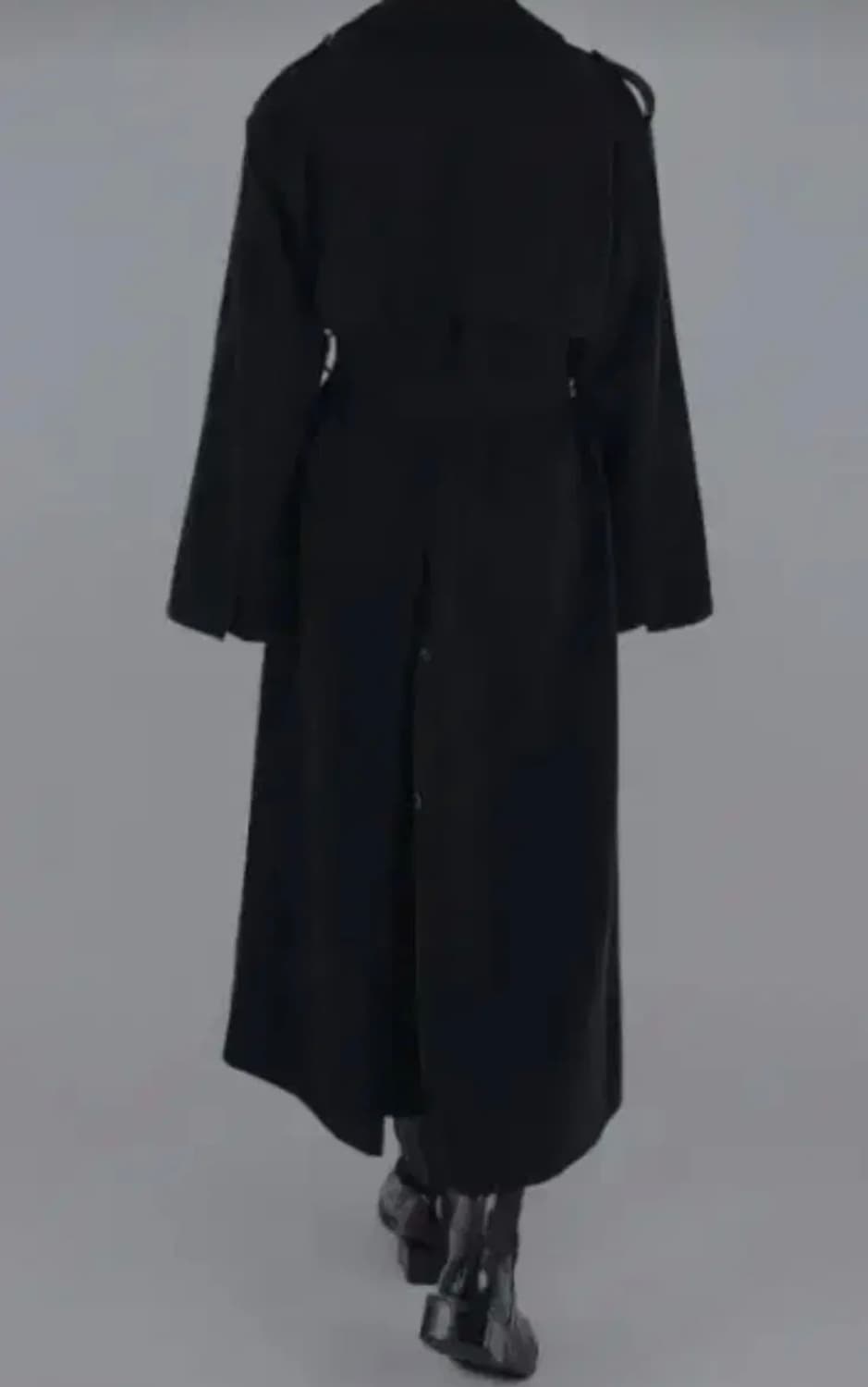 1994 하이퀄리티 넥커버 슬릿 코트 XL 상품이미지3