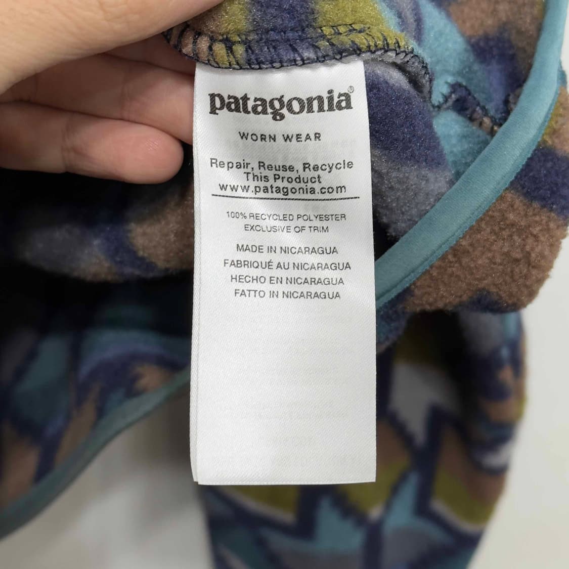 파타고니아 신칠라 아즈텍 플리스 상품이미지5