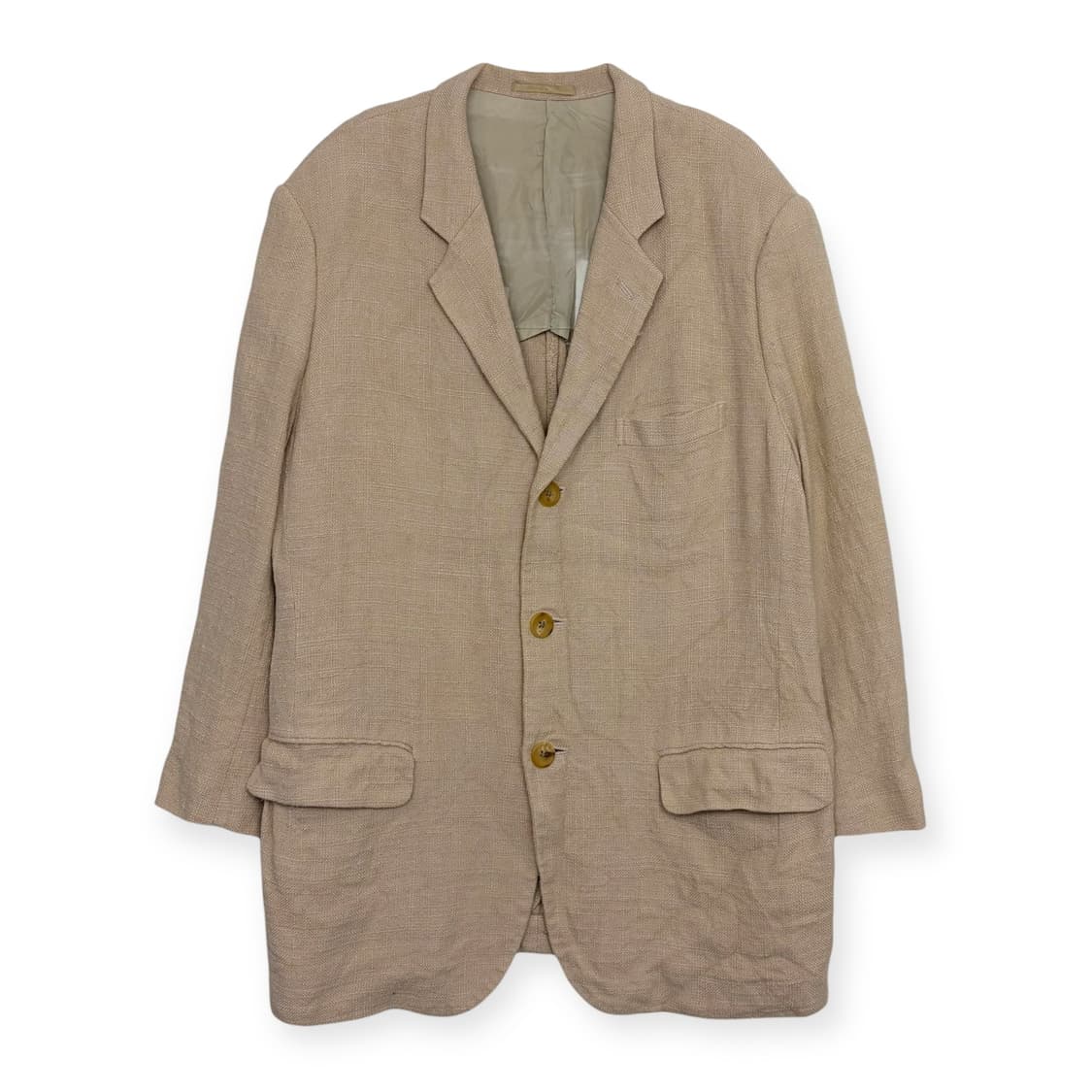 요지야마모토 린넨 블레이저 자켓 상품이미지1