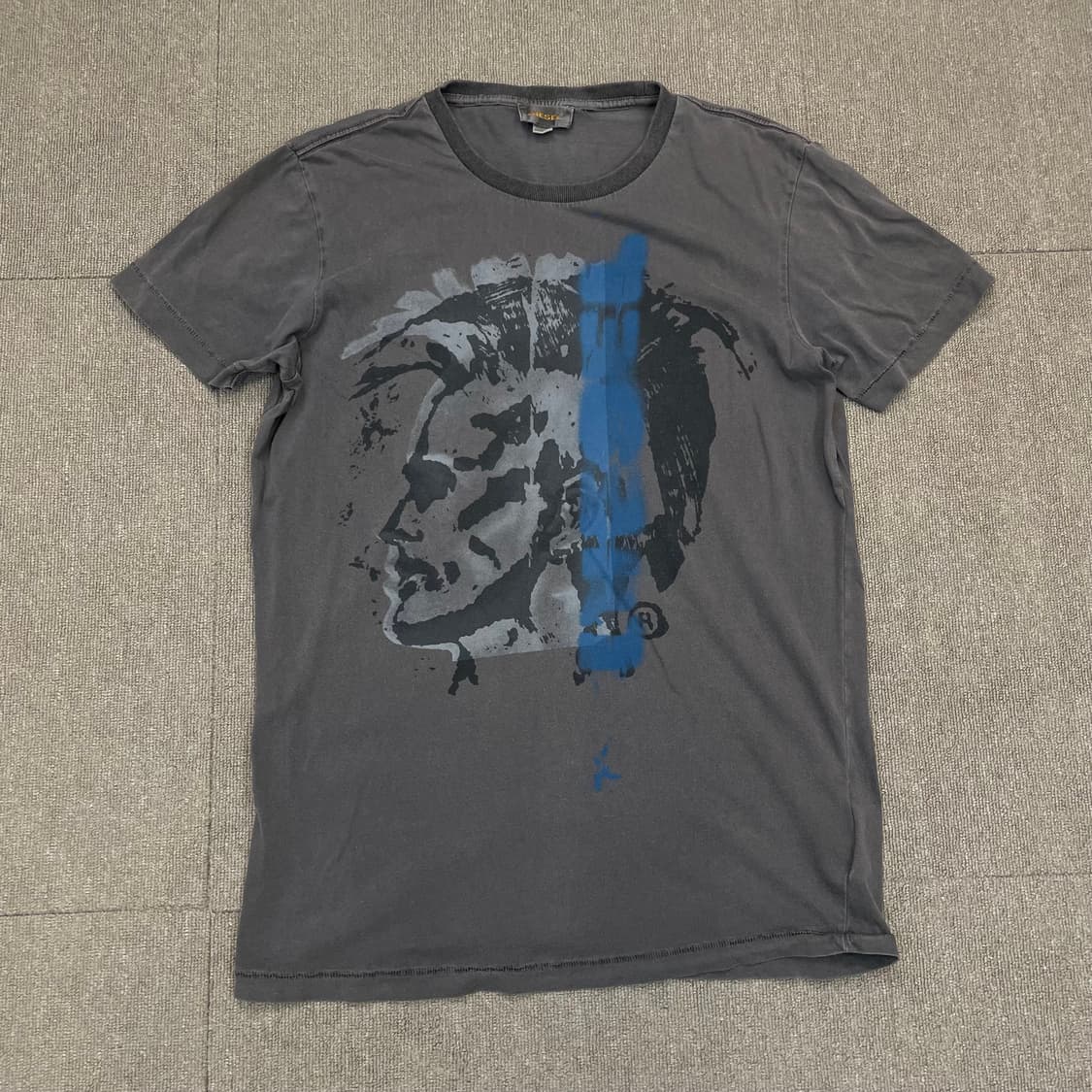diesel 디젤 가먼트다잉 티셔츠 L 상품이미지1