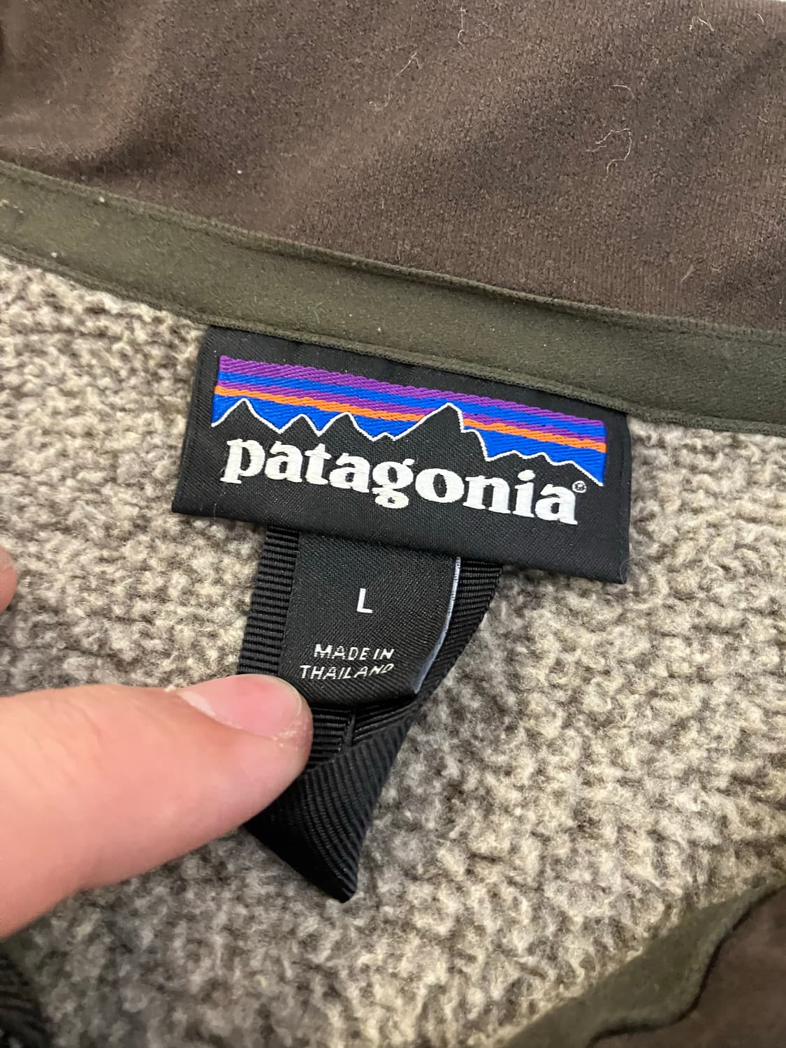 파타고니아 신칠라 베터 하프집업 풀오버 플리스 브라운 상품이미지5