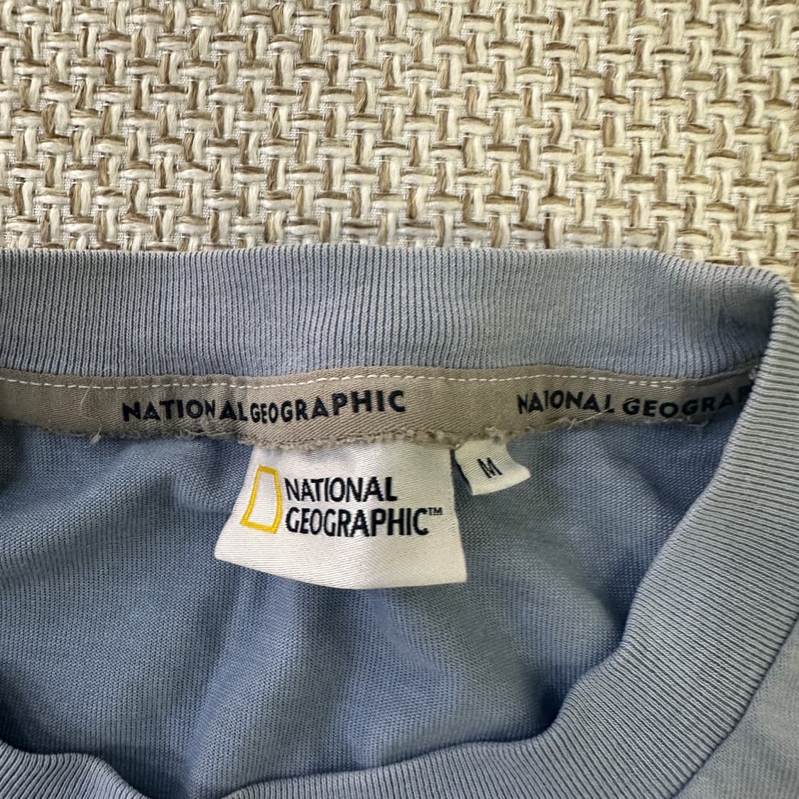 M 내셔널지오그래픽 로고 반팔티 0414D 상품이미지2