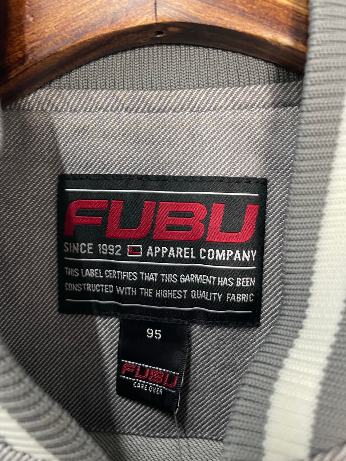 후부 빅로고 데님 바시티 자켓 H2197 상품이미지8