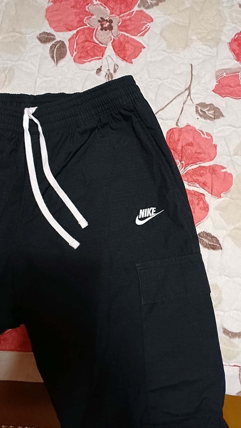 나이키 블랙카고팬츠 33인치 기장97 상품이미지4