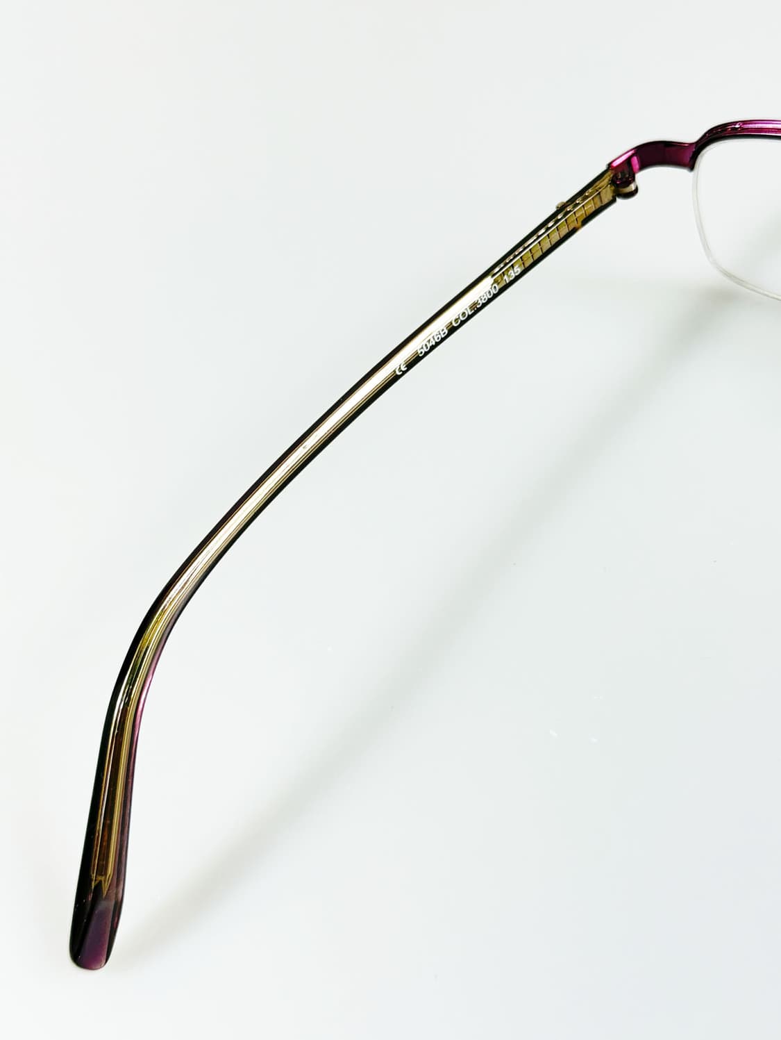 90s KALEIDO 스퀘어 반무테 빈티지 데드스탁 안경 상품이미지7